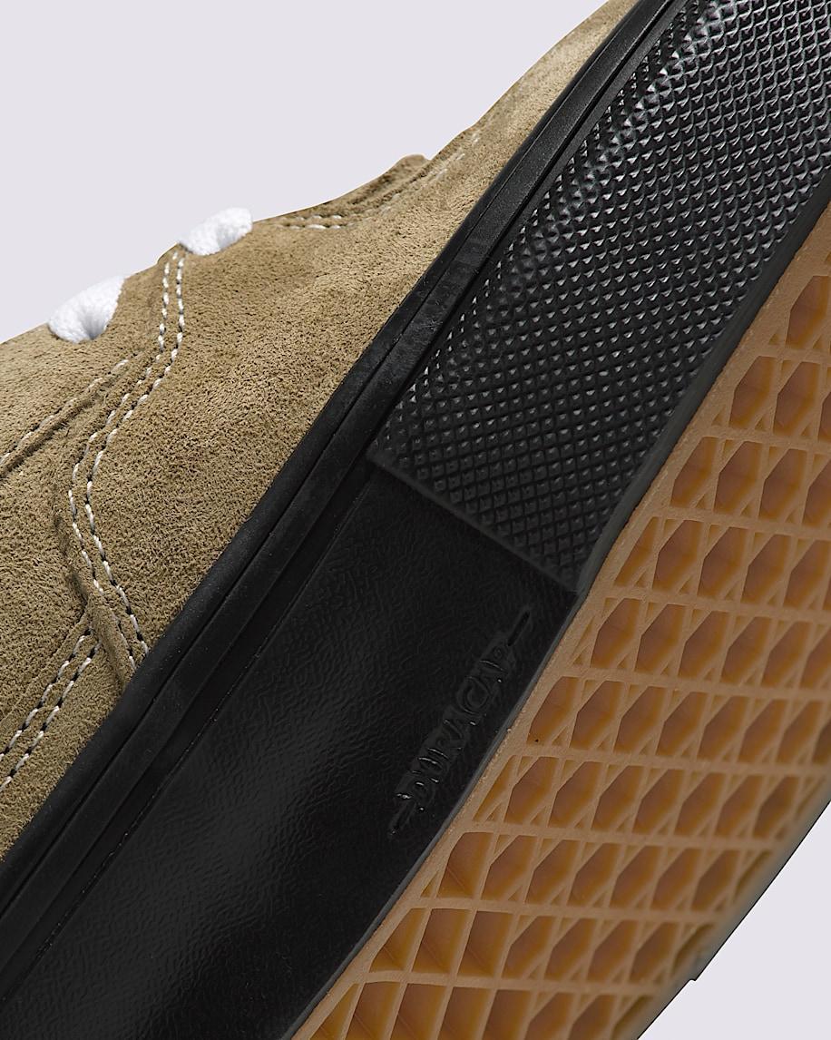 Skate Half Cab Suede Shoe in Olive Brown| Vans US Product Image