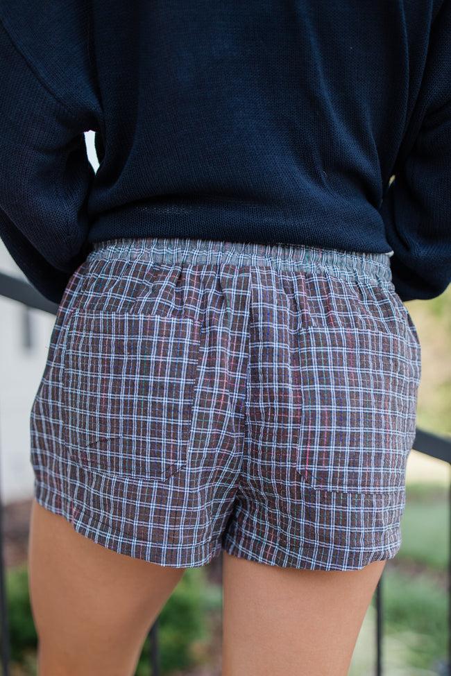 Follow Along Grey Boxer Shorts FINAL SALE Product Image