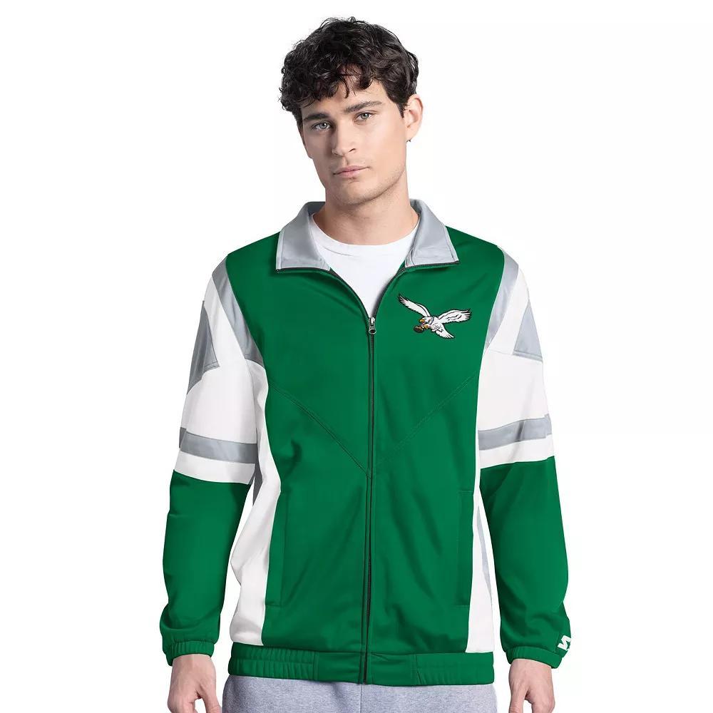 Mens Starter Royal/Gold Seattle Mariners Contender Tricot Full-Zip Track Jacket Product Image
