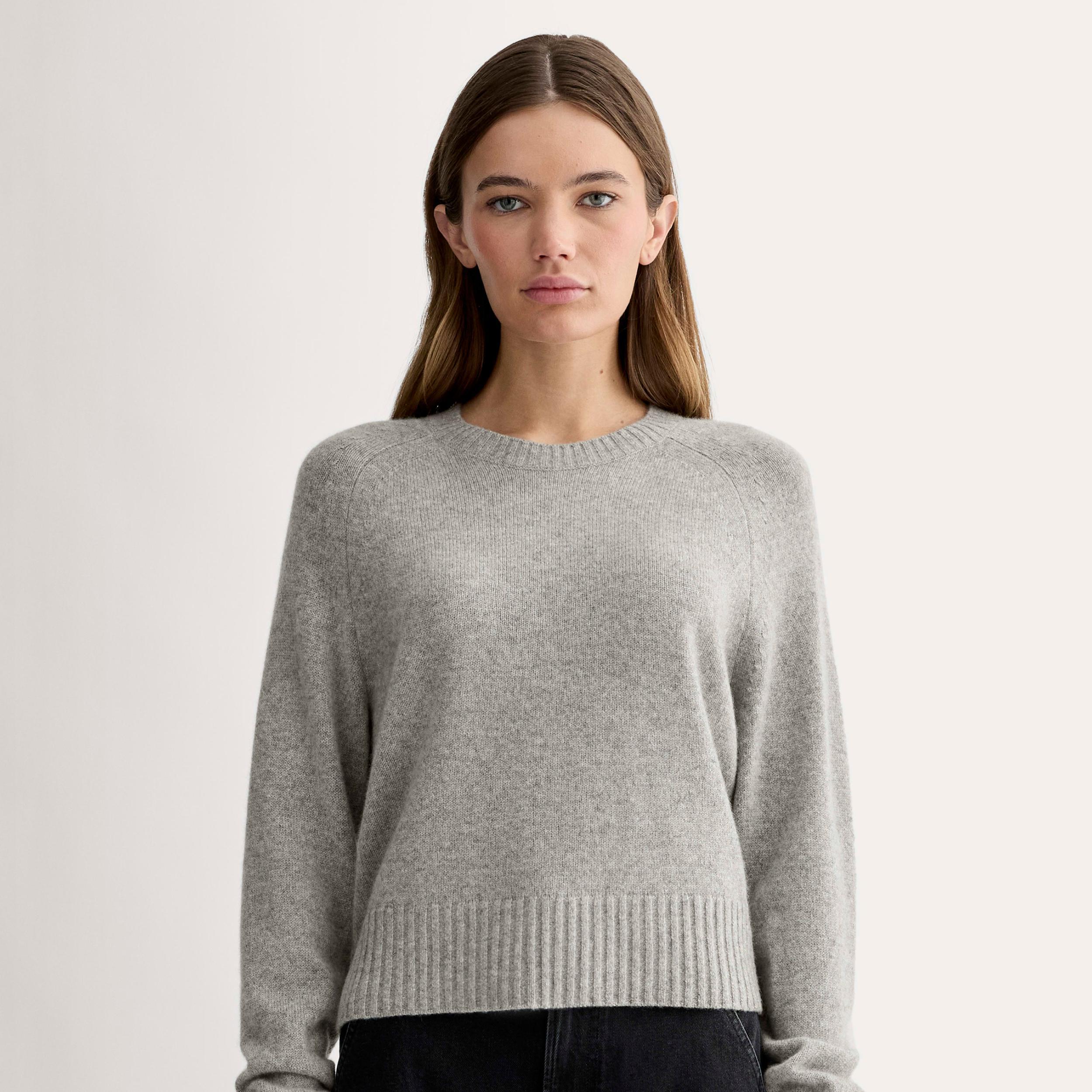 The Boxy Crew in Cashmere Product Image