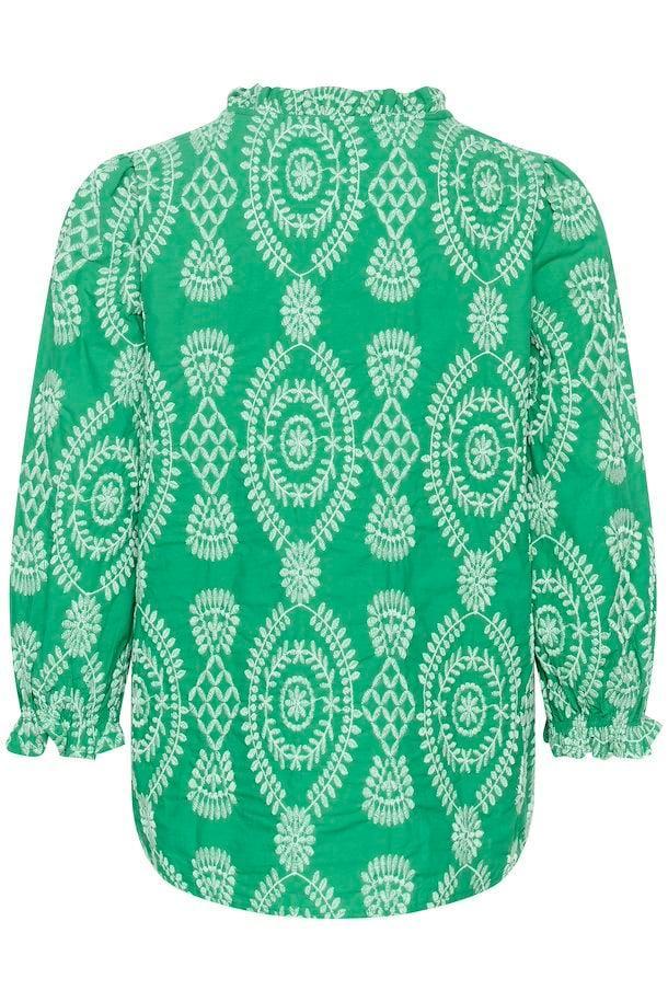 CUtia Blouse with embroidery Product Image