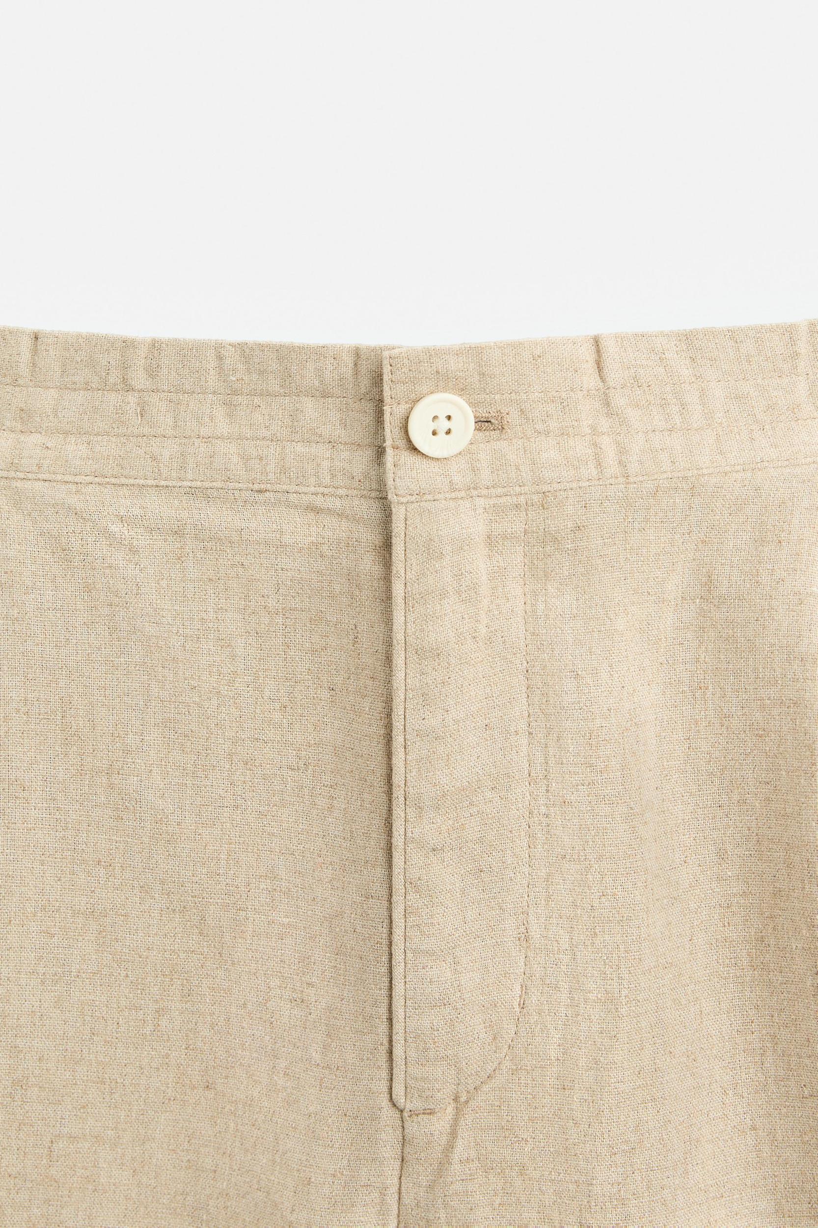LINEN - VISCOSE SHORTS Product Image
