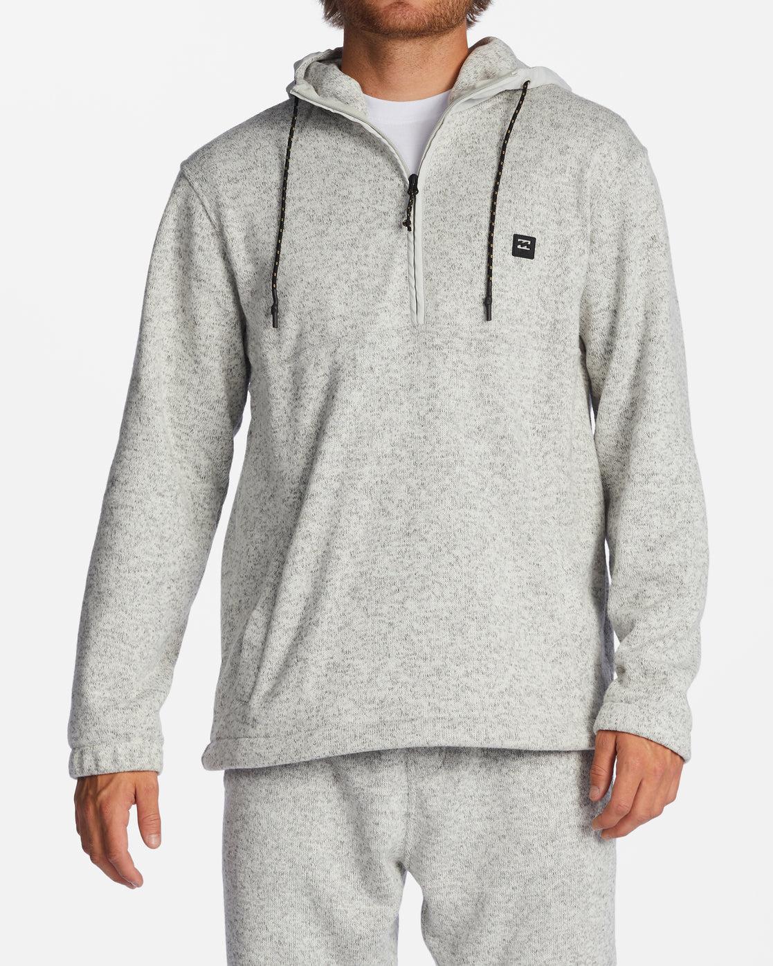 A/Div Boundary Hooded Half-Zip Pullover - Grey Htr Male Product Image