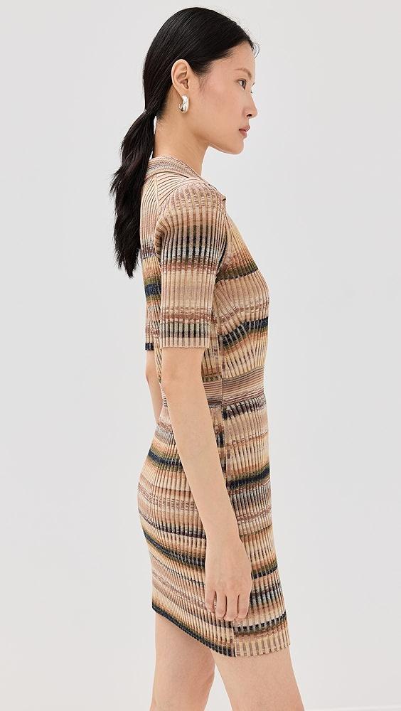 SIMKHAI Solana Polo Mini Dress | Shopbop Product Image