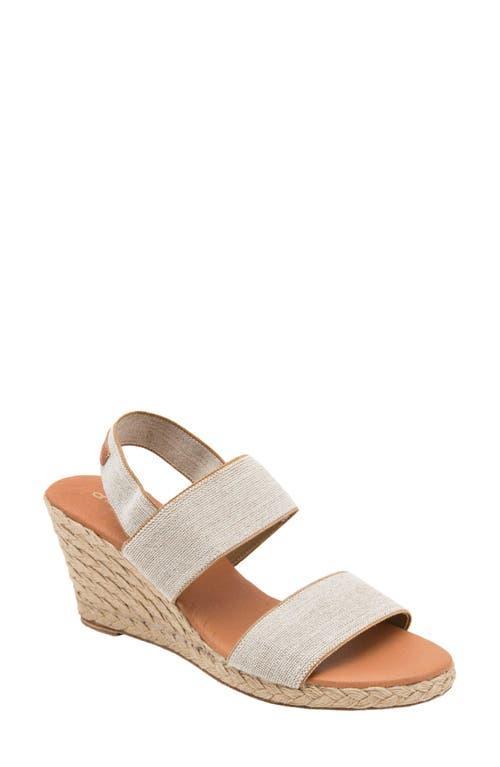 Andre Assous Womens Allison Strappy Espadrille Wedge Sandals Product Image
