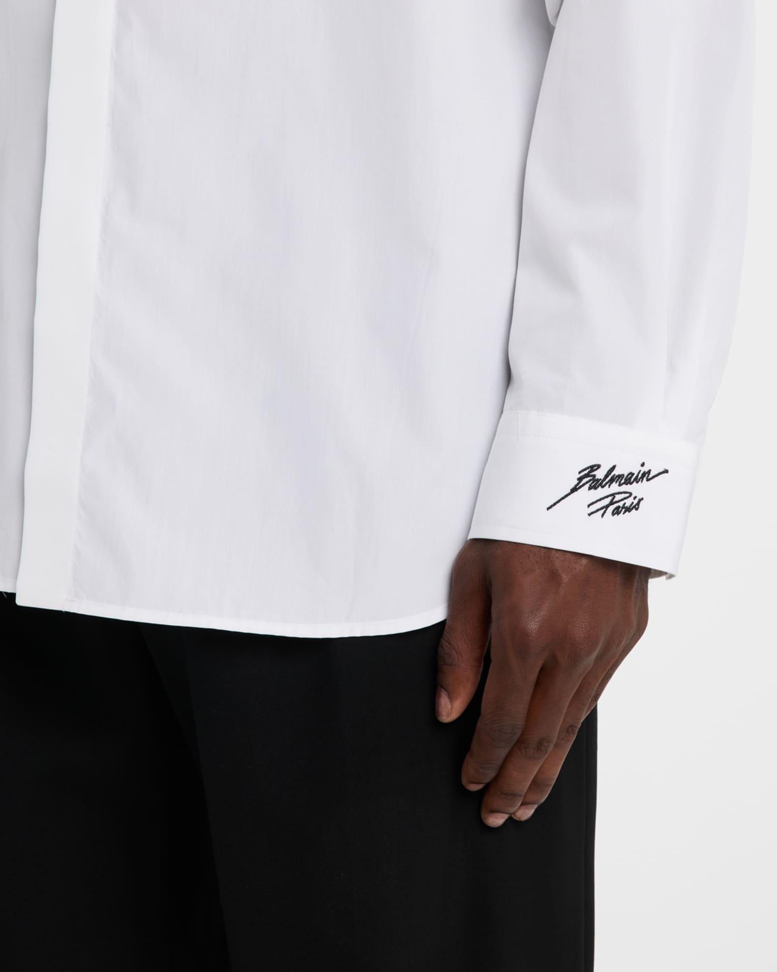 Mens Love Letter Embroidered Sport Shirt Product Image
