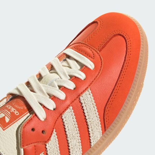 adidas Samba OG Shoes Collegiate Orange M 8.5 / W 9.5 Womens Product Image