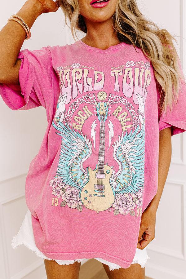 World Tour Mineral Wash Graphic Tee Product Image