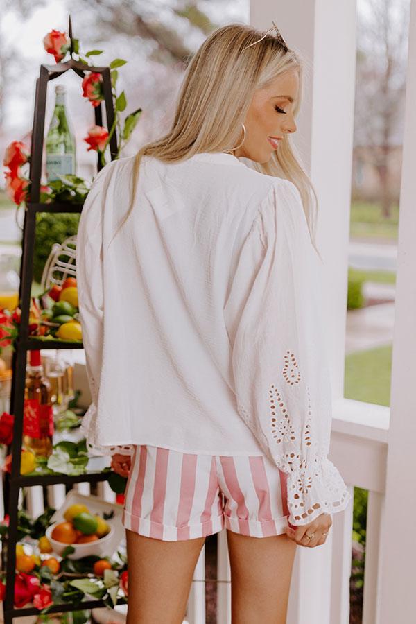By Chance Eyelet Top Product Image