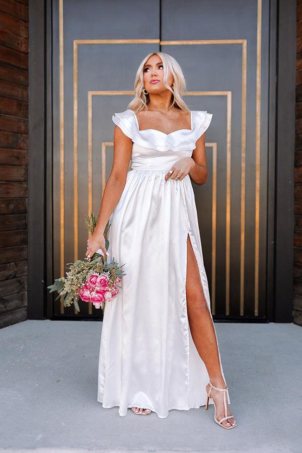 Stunning Romance Satin Maxi Product Image