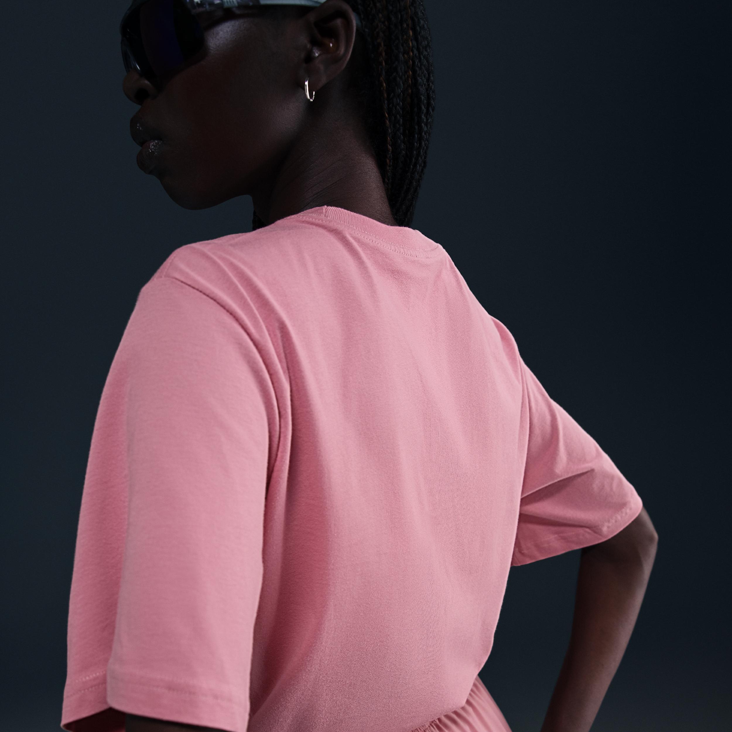 Women's Nike Sportswear Essential Tee, Size: XXL, Elemental Pink Product Image