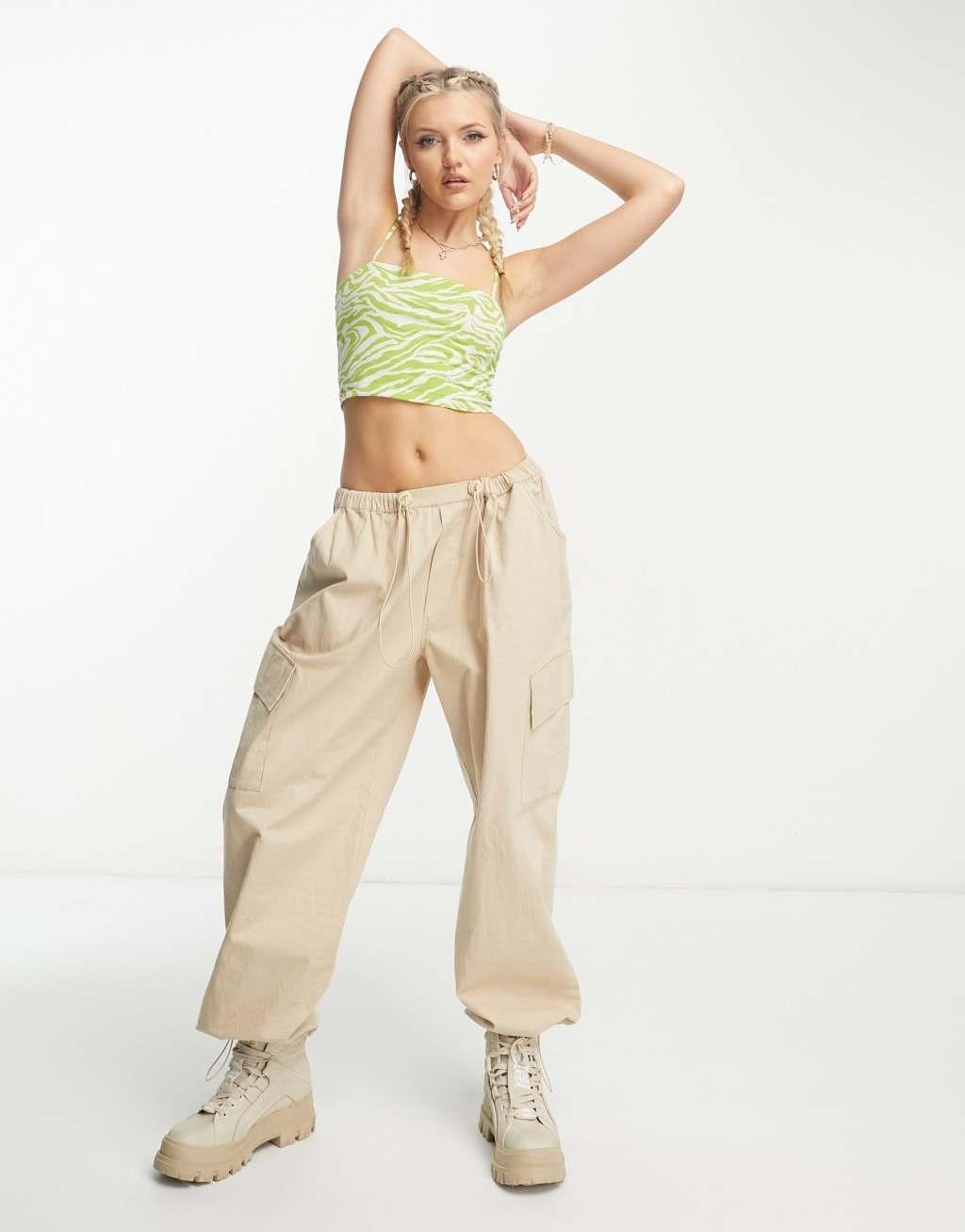 Monki cropped cami top Product Image