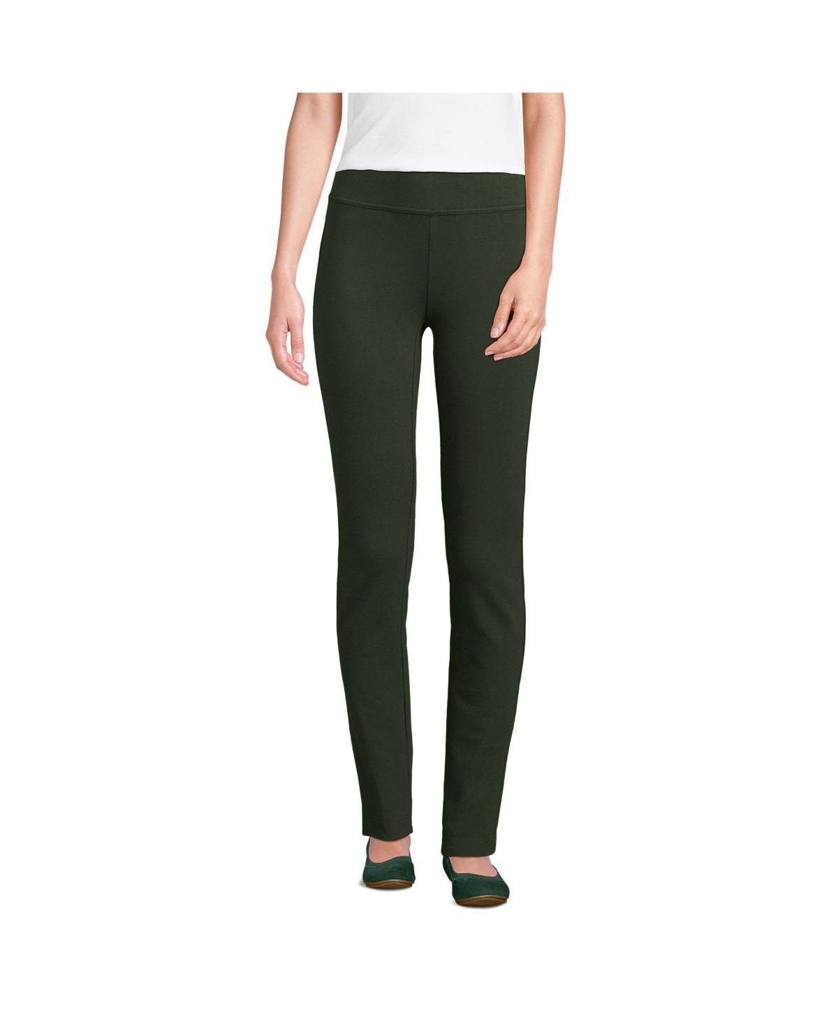 Women's Lands' End Starfish Slim-Cut Pull-On Pants, Size: Small, Evening Blue Product Image