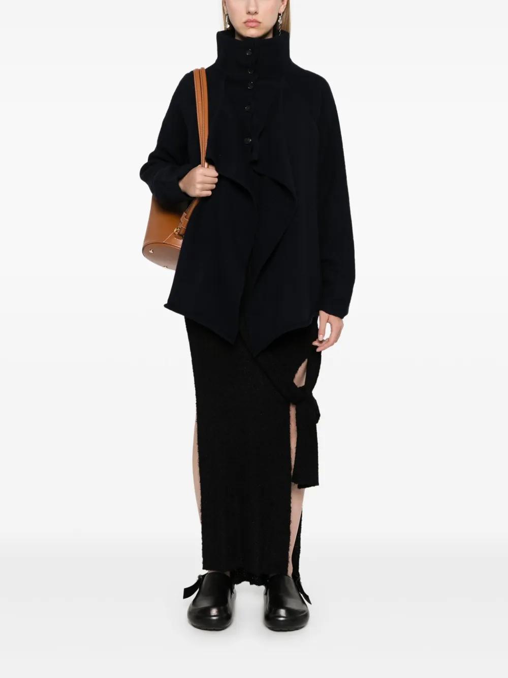 JW ANDERSON Layered Cardigan In Blue Product Image