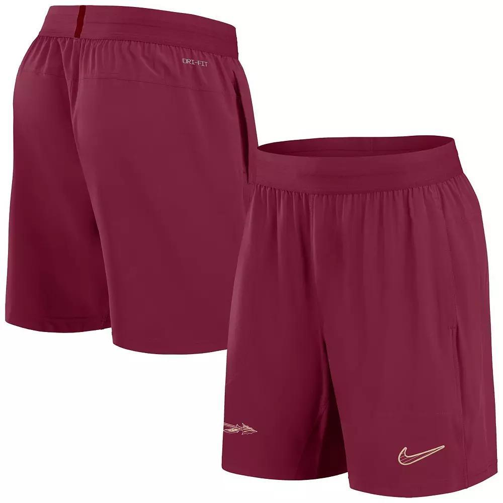Men's Nike Navy West Virginia Mountaineers 2024 Sideline Performance Shorts, Size: Medium, Blue Product Image