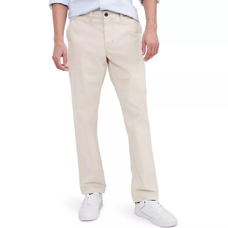 Men's Tommy Hilfiger Custom-Fit Chino Pants, Size: 38 X 32, Sand Green Product Image