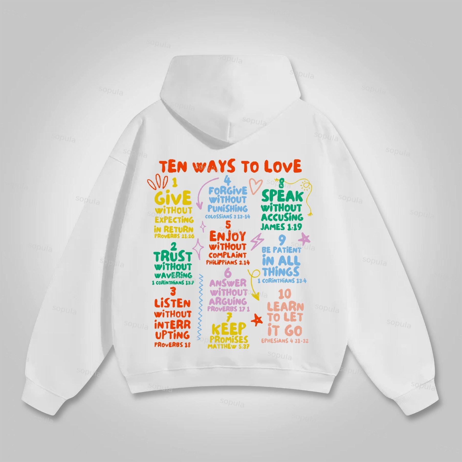 Sopula You Only Live Once Should Have Attitude Graphic Hoodie Product Image