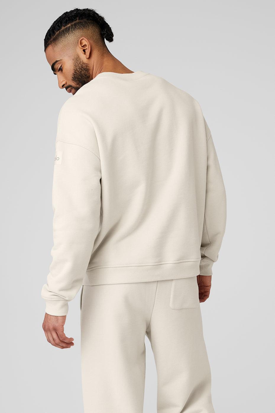 Renown Heavy Weight Crew Neck Pullover - Bone Product Image