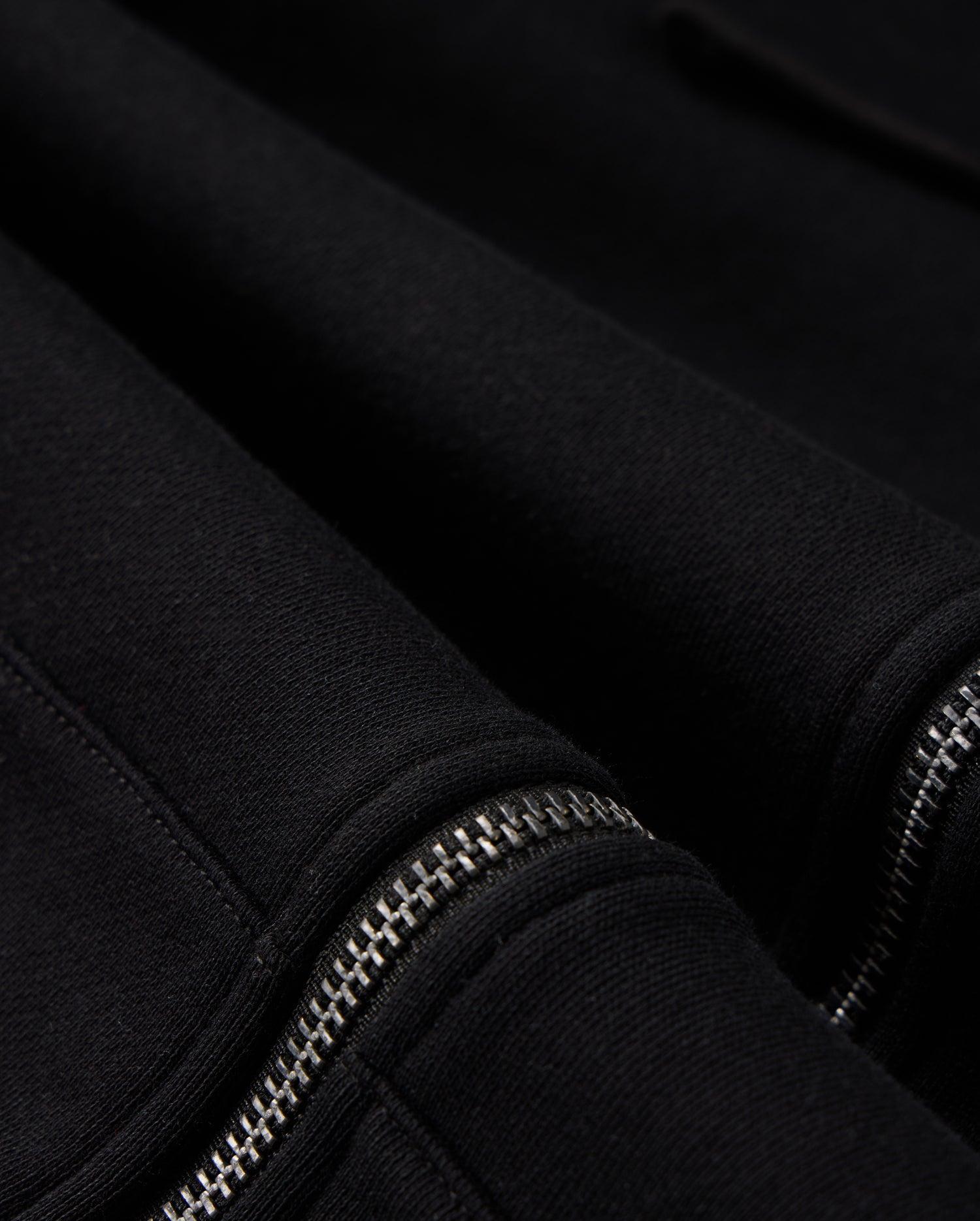Men's Levy Zip Fleece Hoodie 001 BLACK / XXXL Product Image
