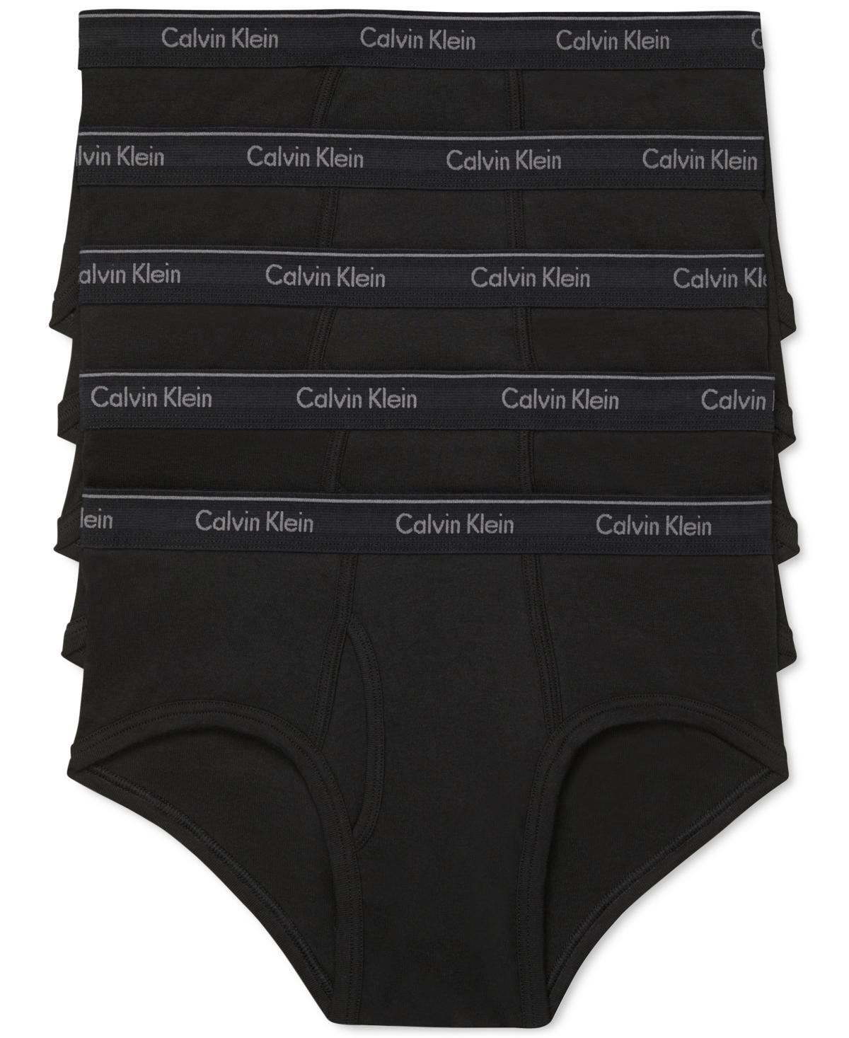 Calvin Klein Men's Cotton Classics 5-Pack Brief - White - XL Product Image