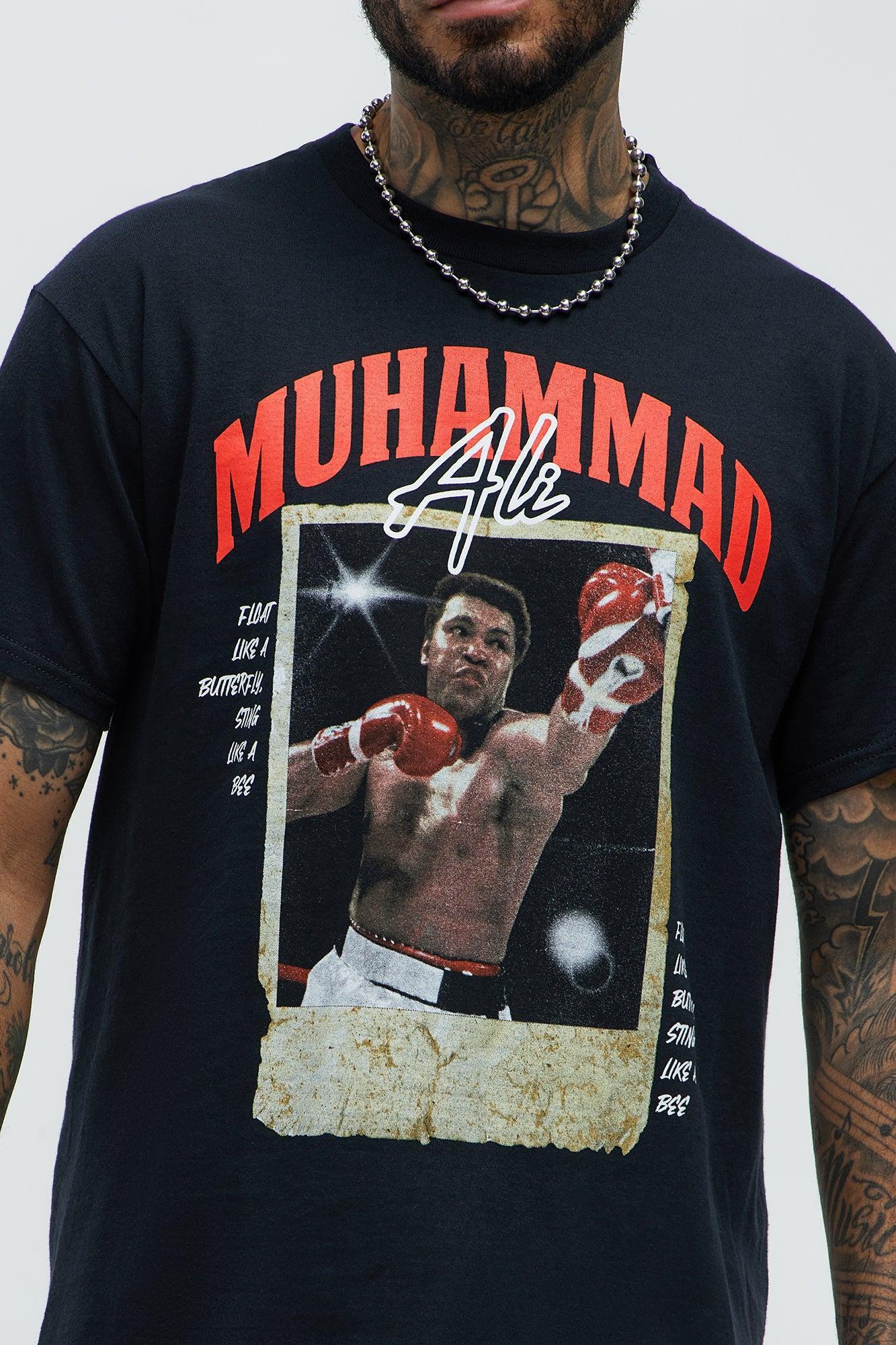 Muhammad Ali Polaroid Short Sleeve Tee - Black Product Image