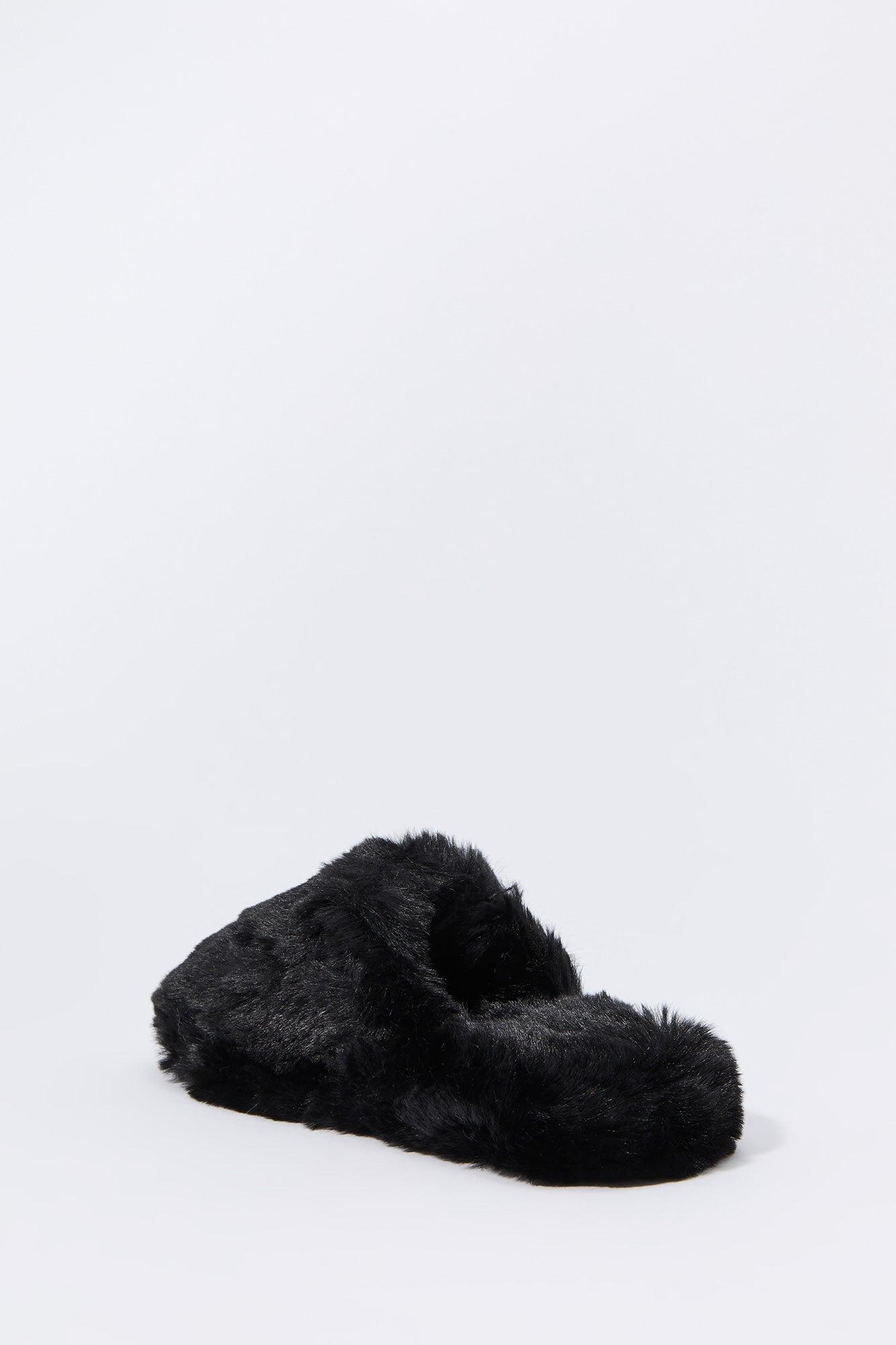 Faux Fur Slippers Female Product Image