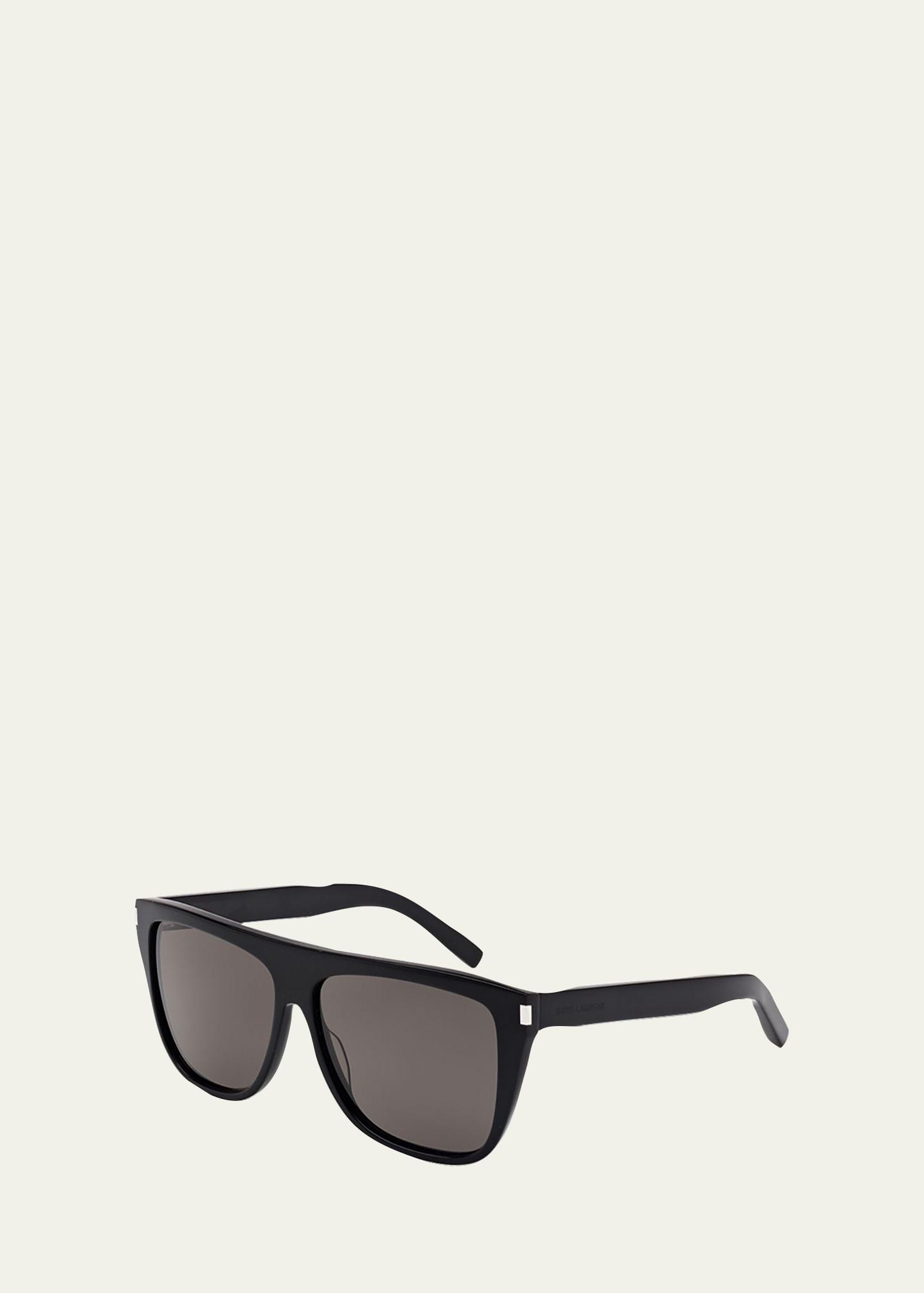 Saint Laurent Flat Top Square Sunglasses, 59mm Product Image