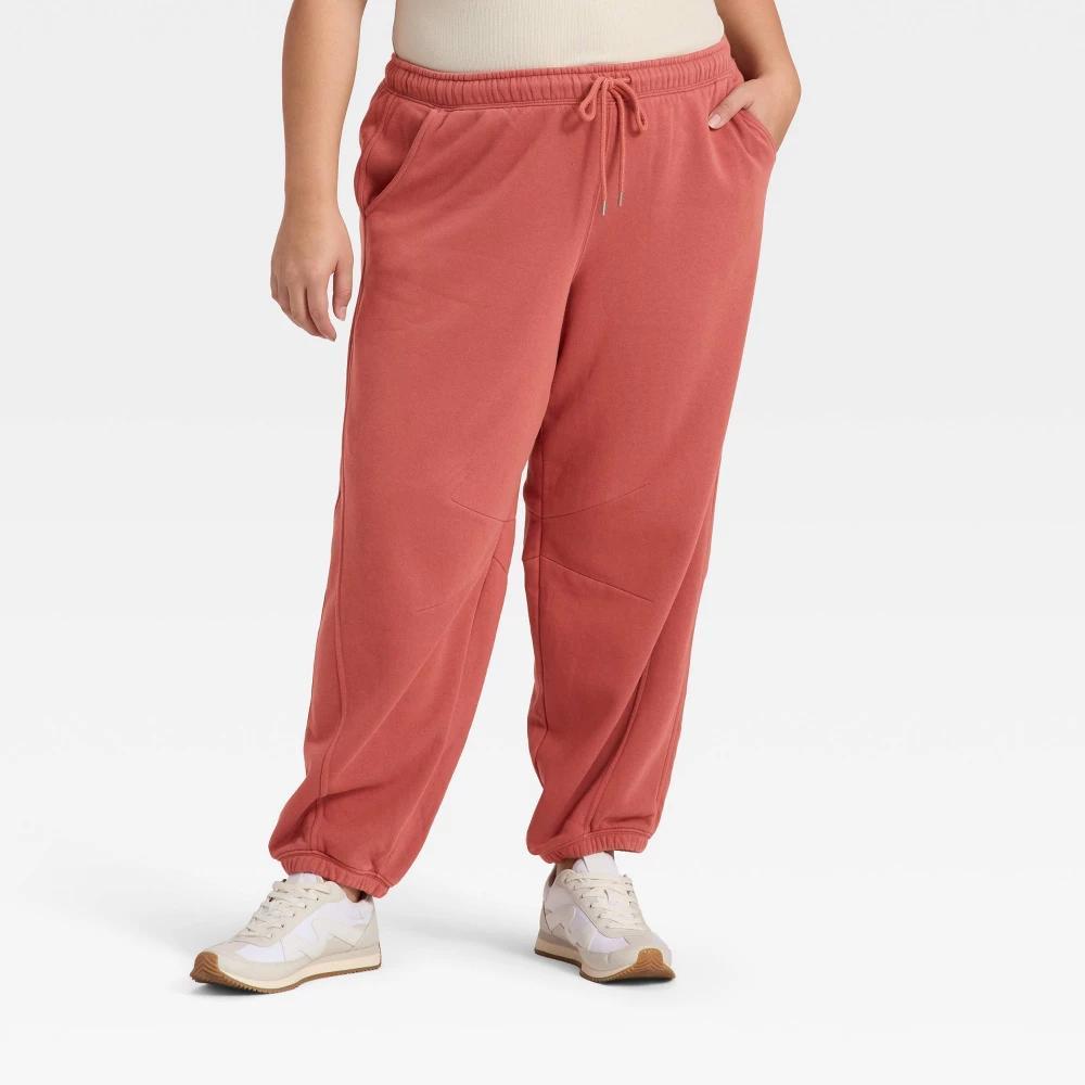 Women's High-Rise Barrel Leg Sweatpants - Universal Thread™ Product Image
