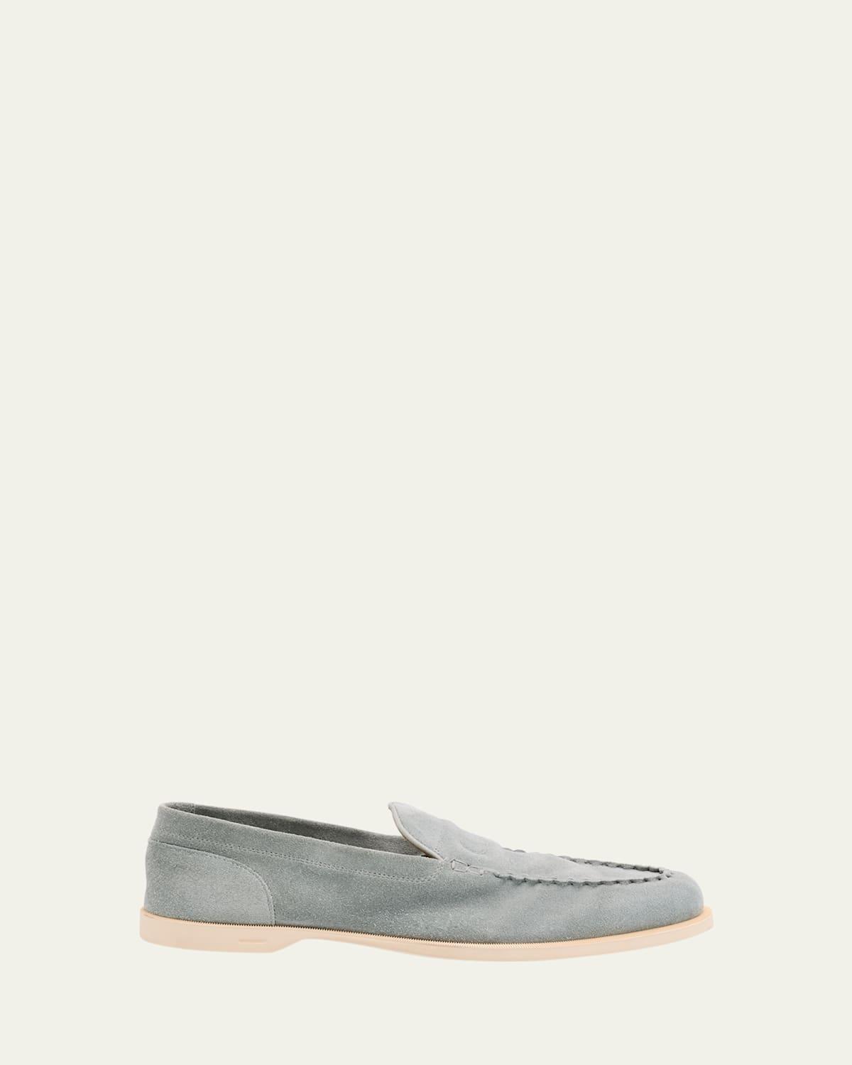 Mens Pace Suede Penny Loafers Product Image