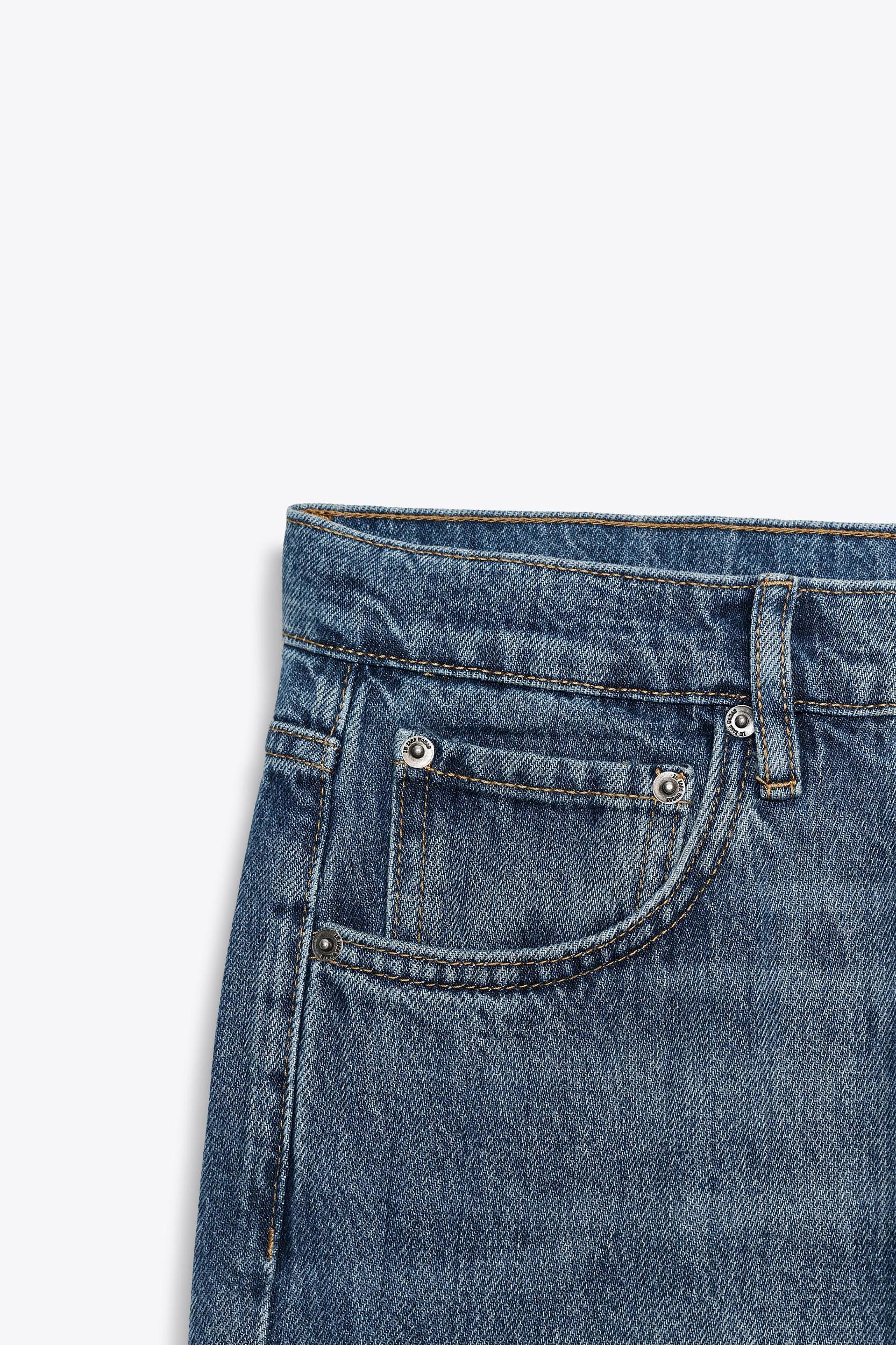 ZW COLLECTION WIDE LEG LOW RISE JEANS Product Image