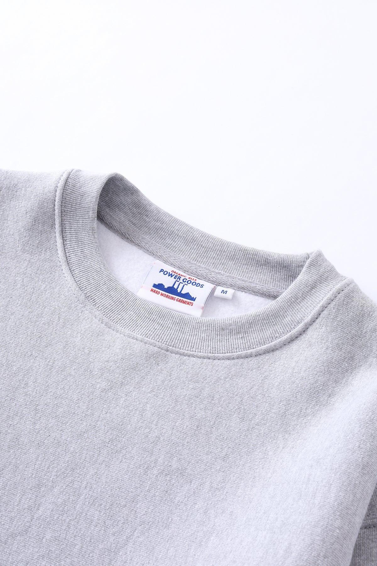 Power Goods - Super Weight Crewneck - Heather Grey Product Image