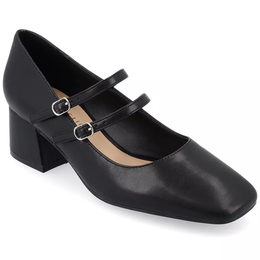 Journee Nally Womens Tru Comfort Foam Faux Leather Mary Jane Pumps Product Image
