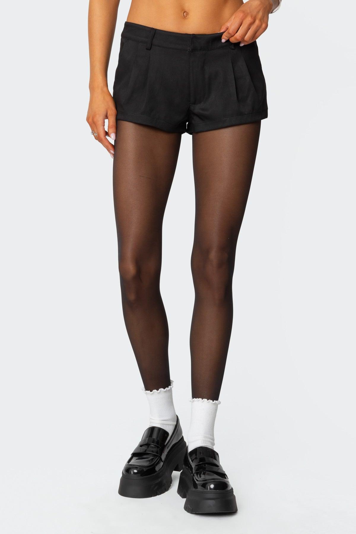 Kera Tailored Micro Shorts Product Image