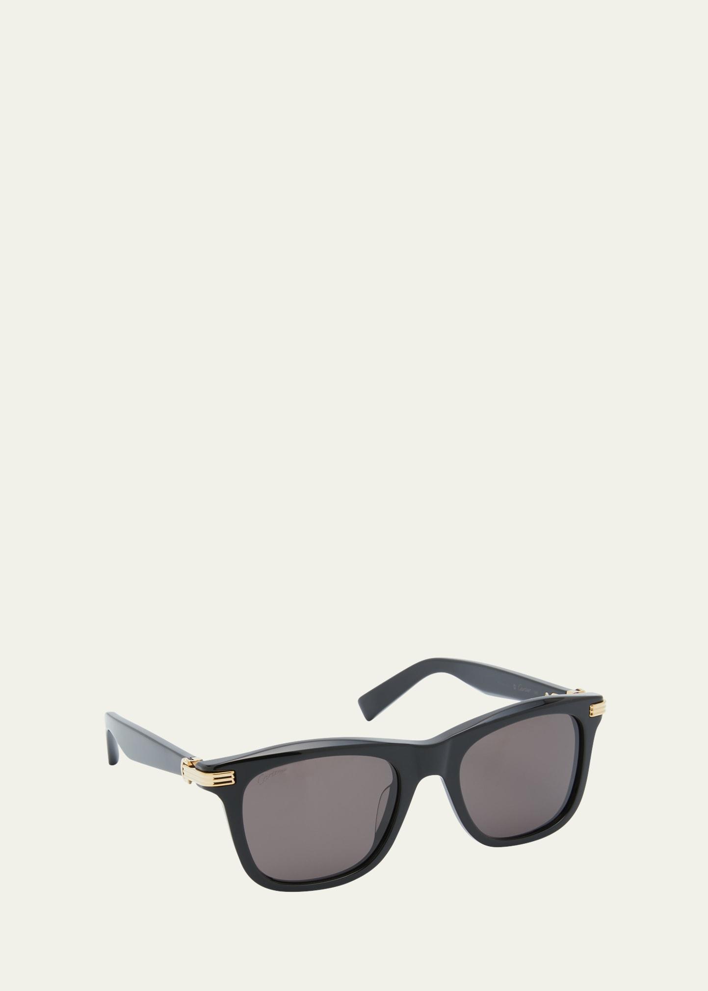 Mens Premire De Cartier 53MM Square Acetate Sunglasses Product Image