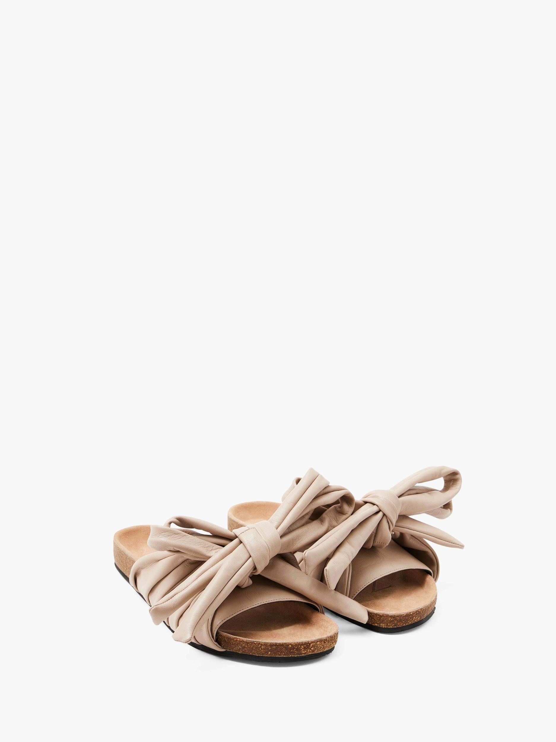 BOW FLAT SANDALS Product Image