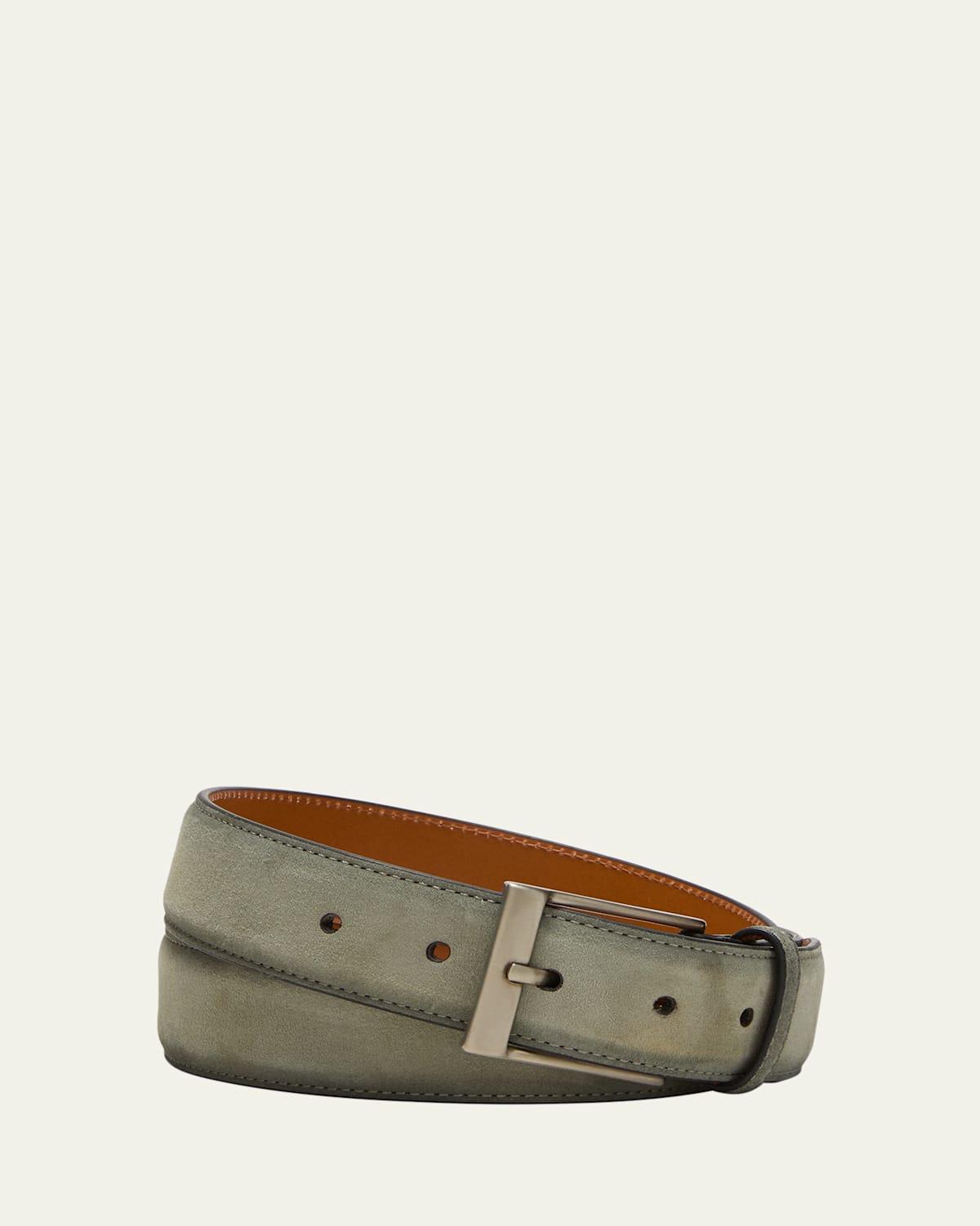 Men's Telante Suede Leather Belt Product Image
