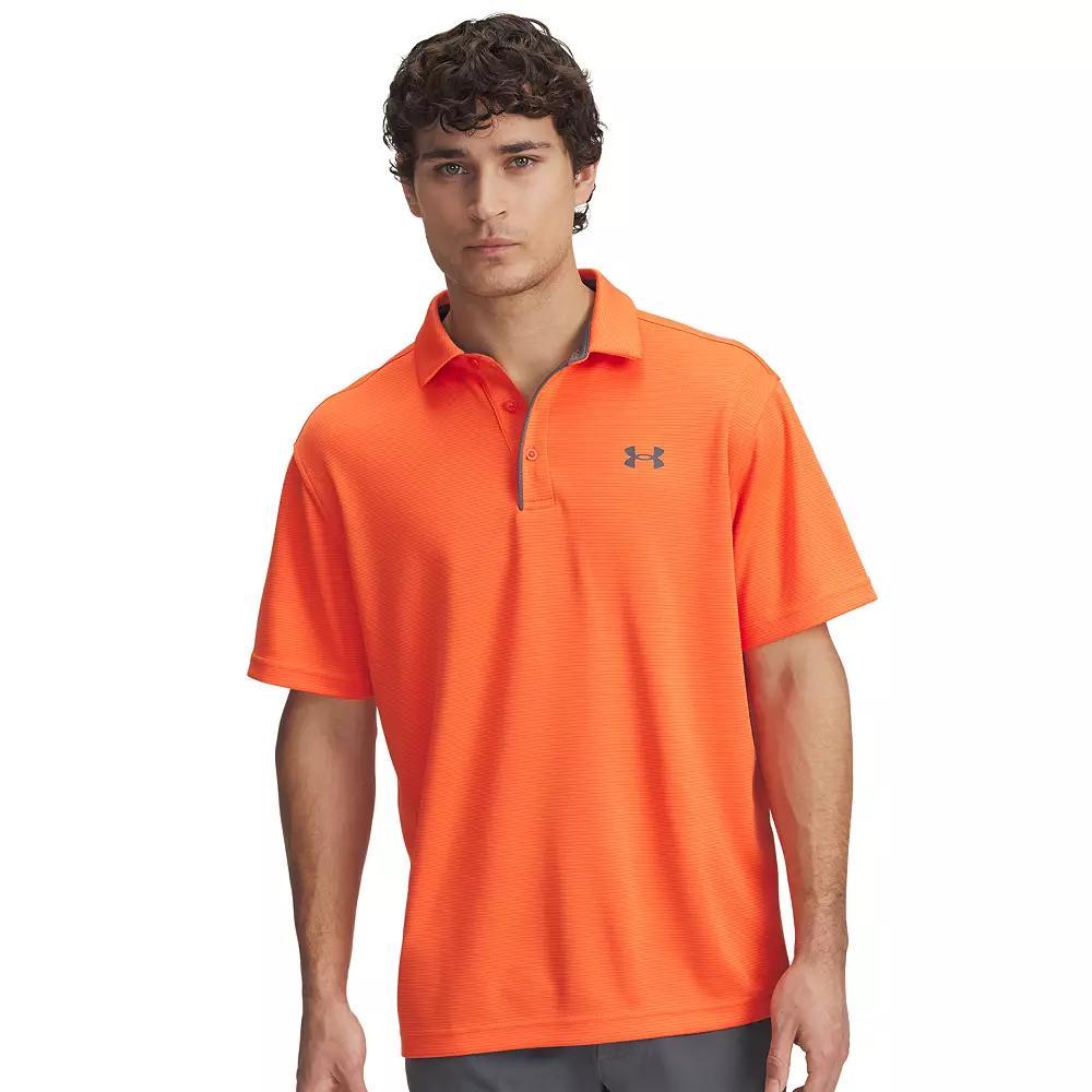 Men's Under Armour Tech Polo, Size: XXL, Multi Orange Product Image