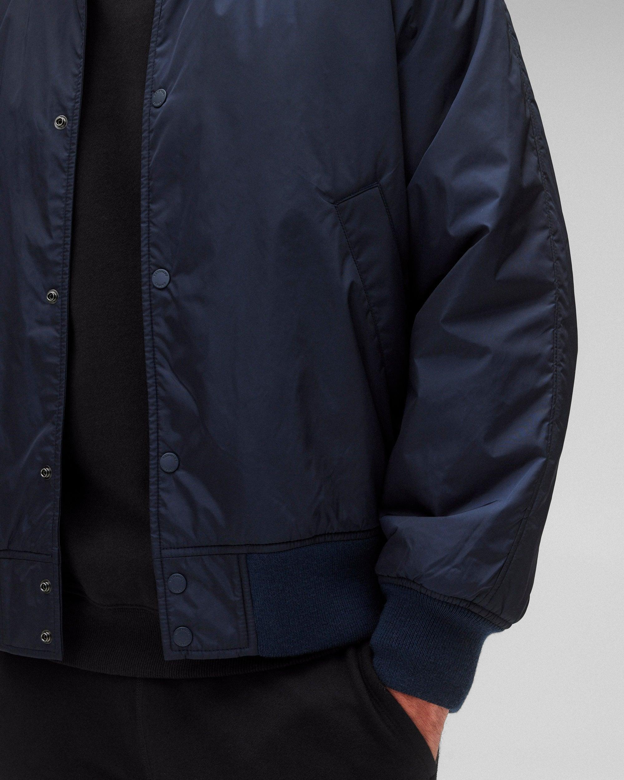 Econyl Satin Nylon Stadium Jacket Male Product Image
