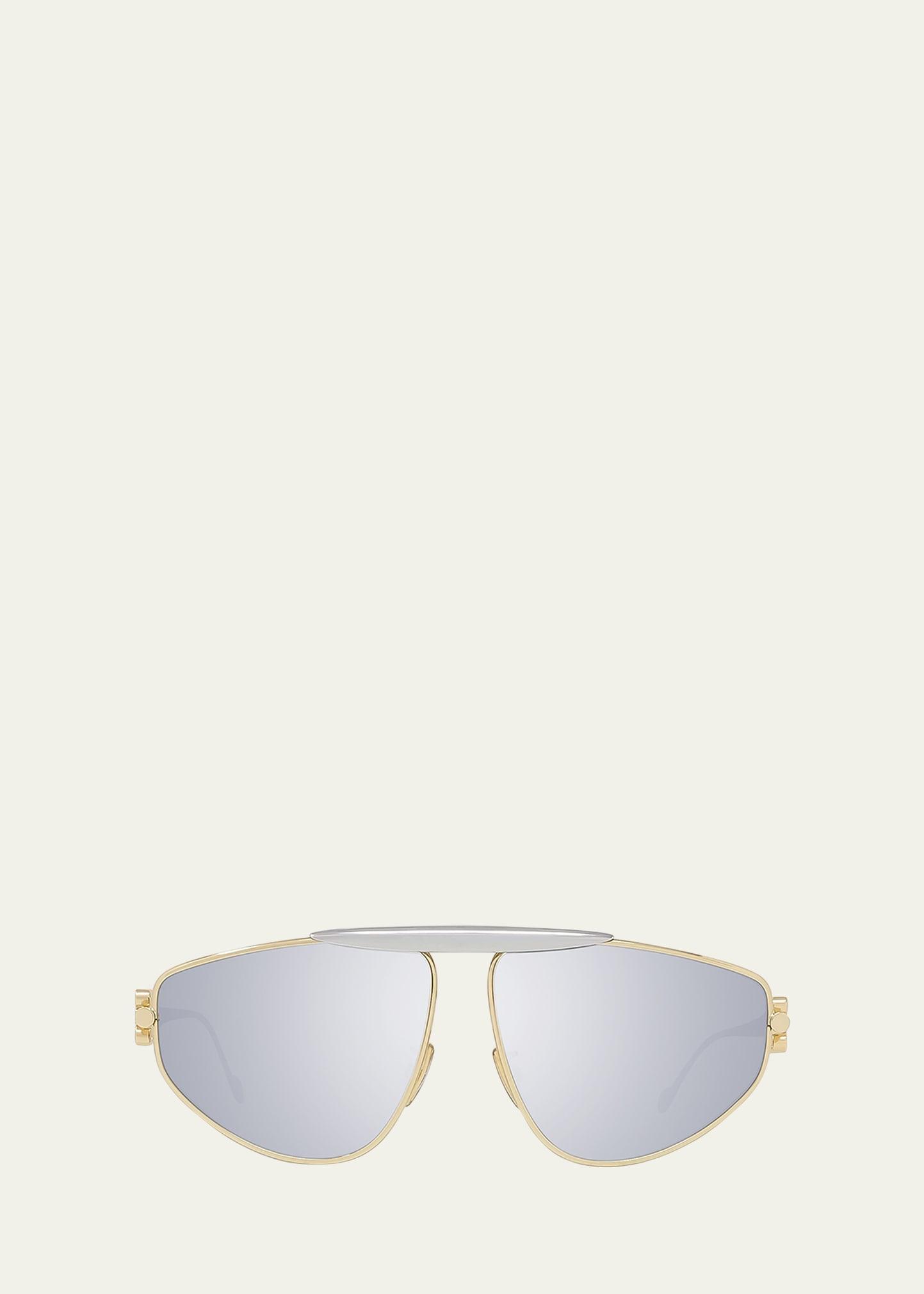 Anagram Metal Alloy Aviator Sunglasses Product Image