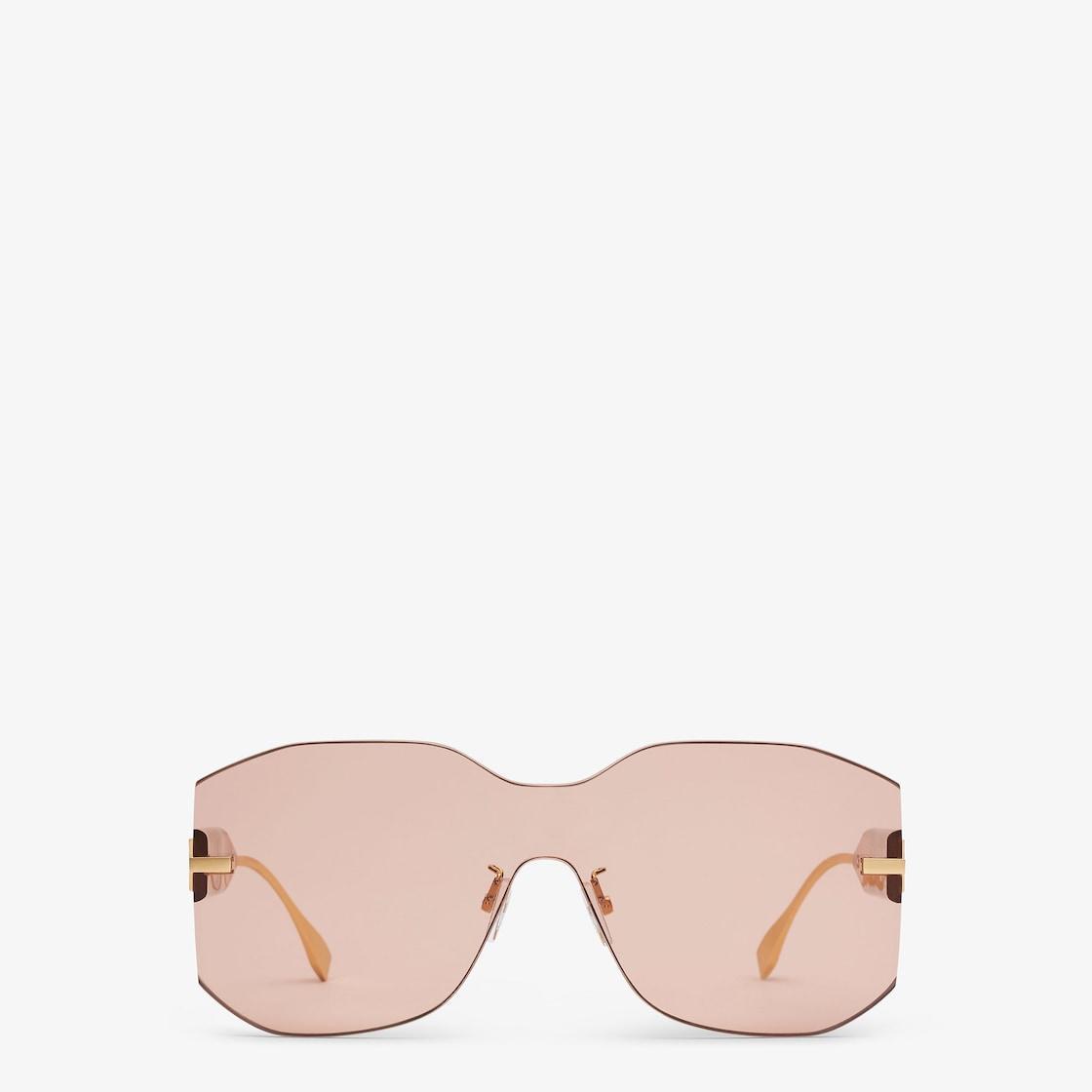 FendigraphyPink shield sunglasses Product Image
