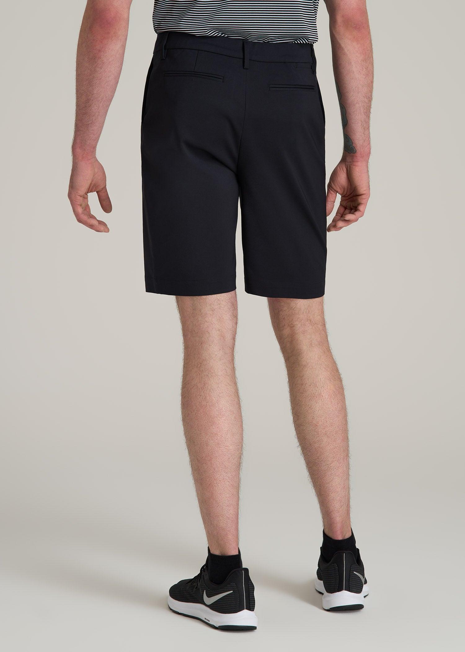 Tech Chino Shorts for Tall Men in Deep Navy Product Image