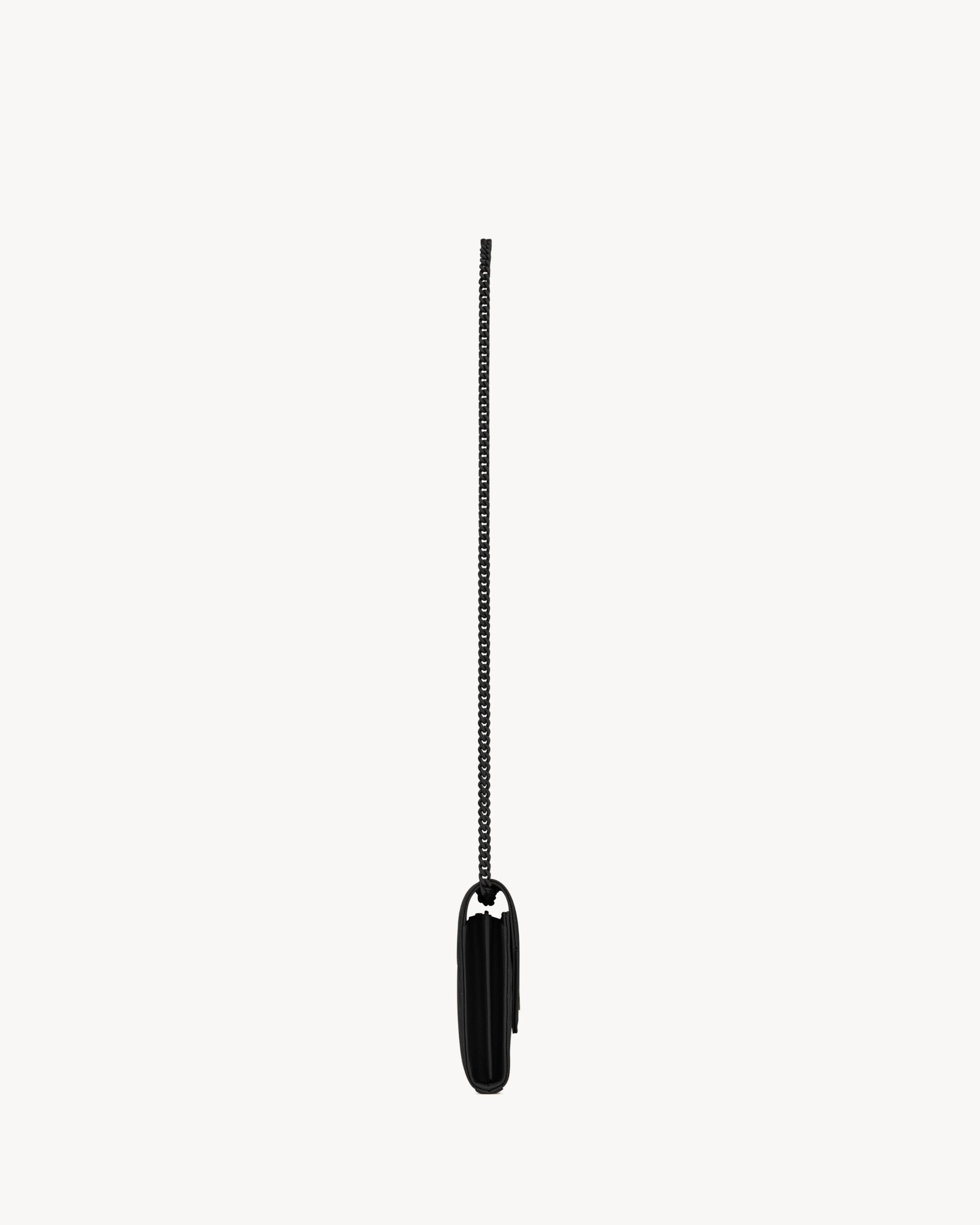 CLASSIC CASSANDRE CHAIN WALLET IN GRAIN DE POUDRE LEATHER Product Image