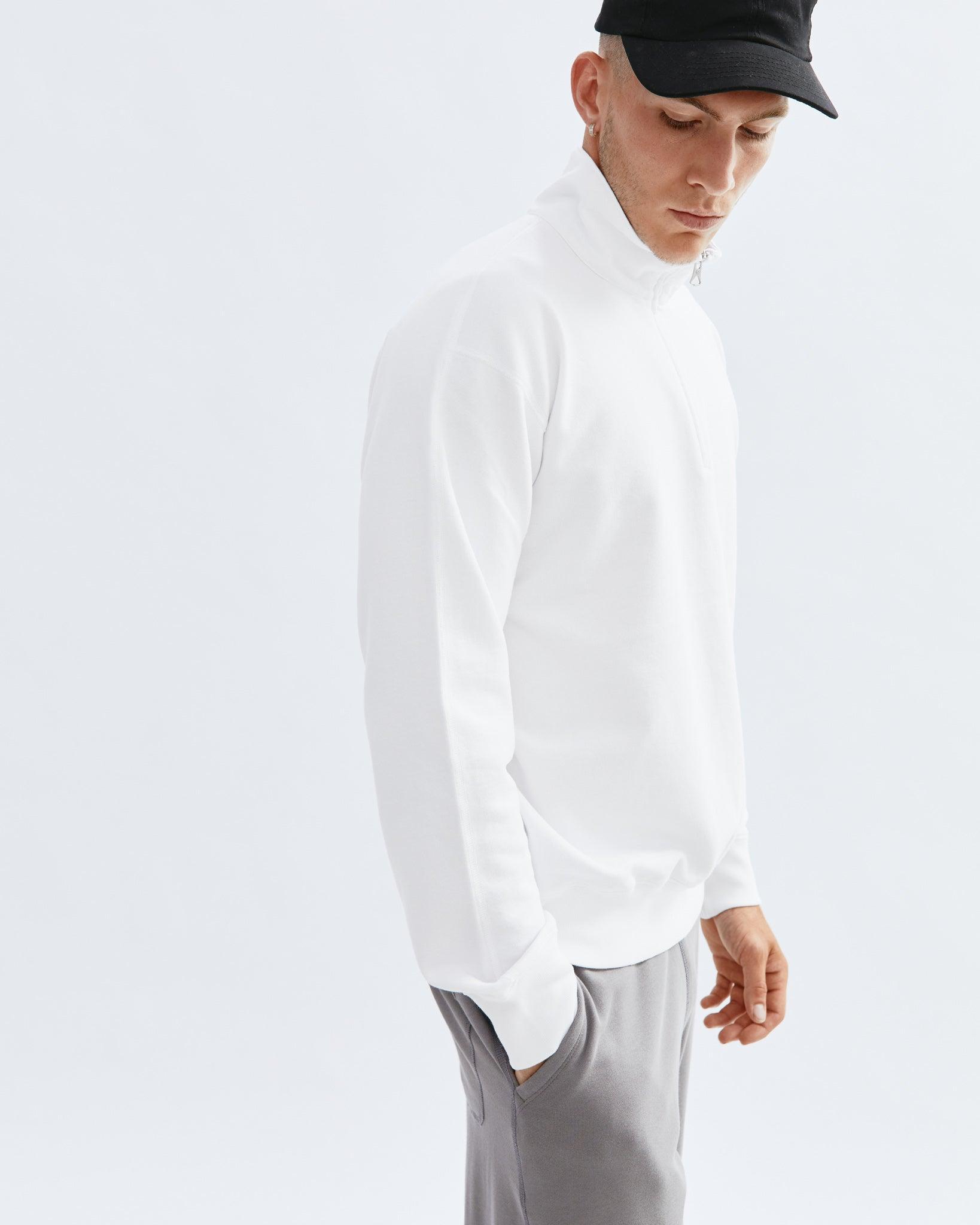 Lightweight Terry Quarter Zip - Vault Male Product Image