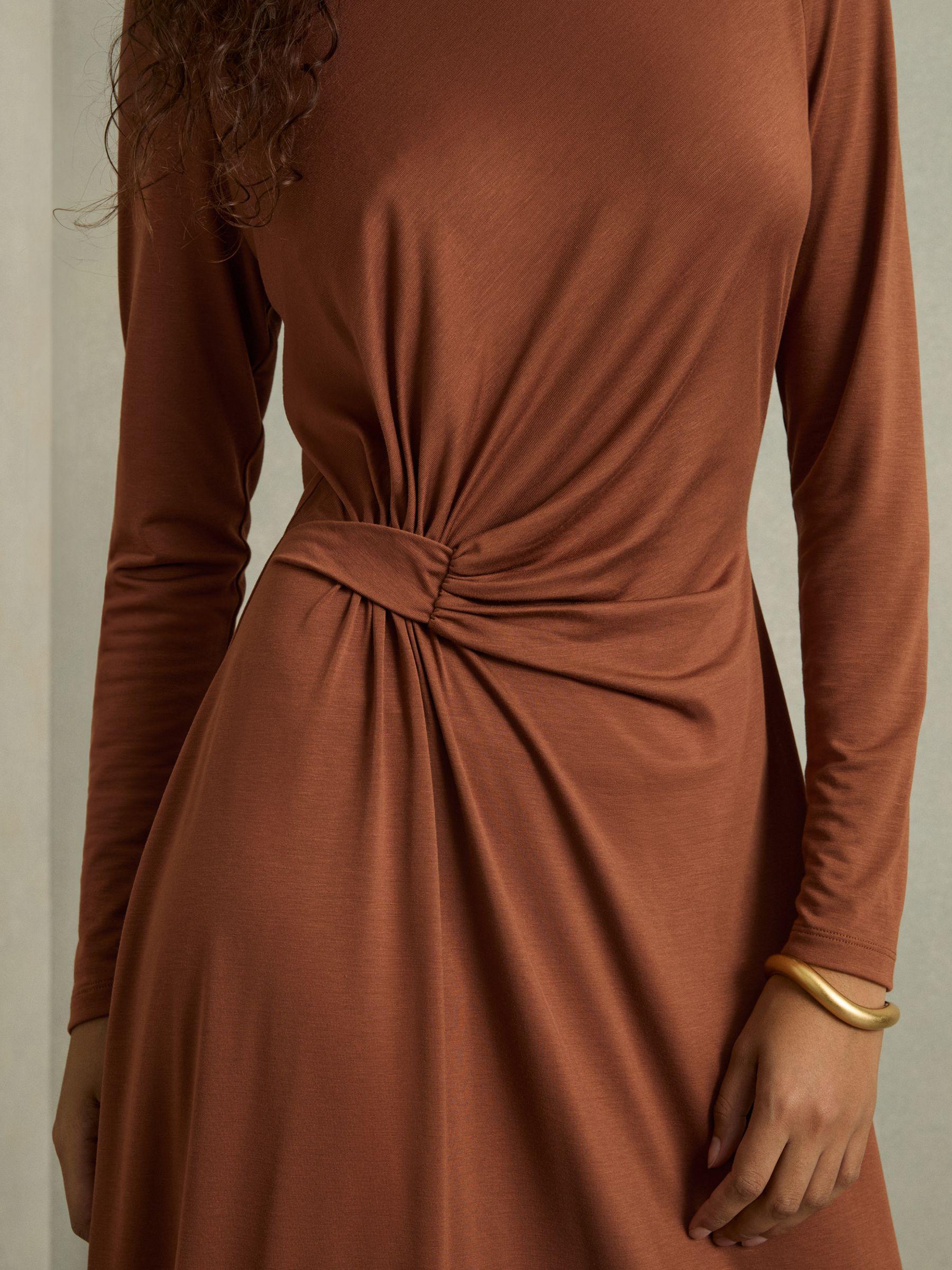 Petite Mid Rise Cargo Trousers in Neutral Product Image