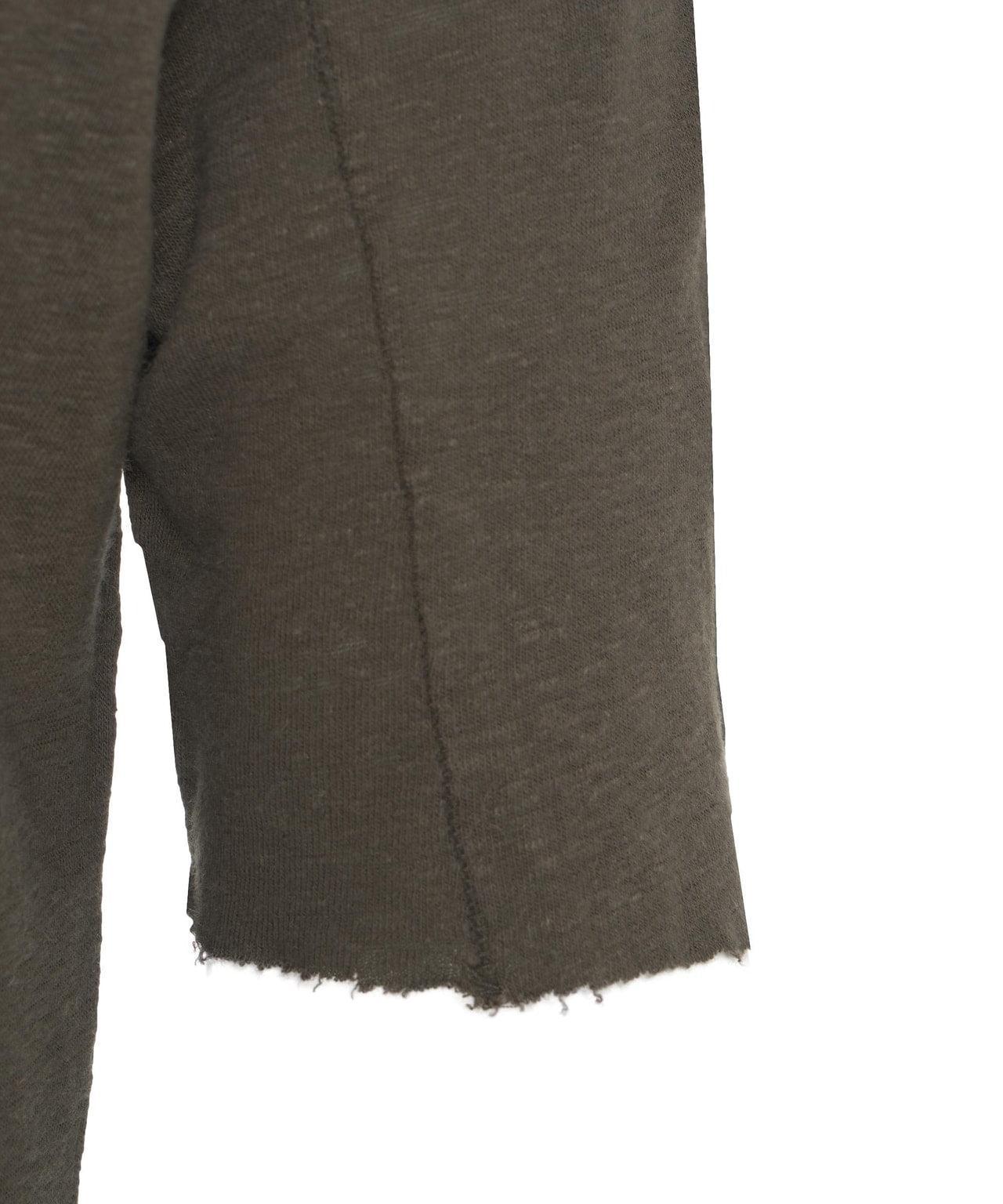T-shirt in linen blend Product Image
