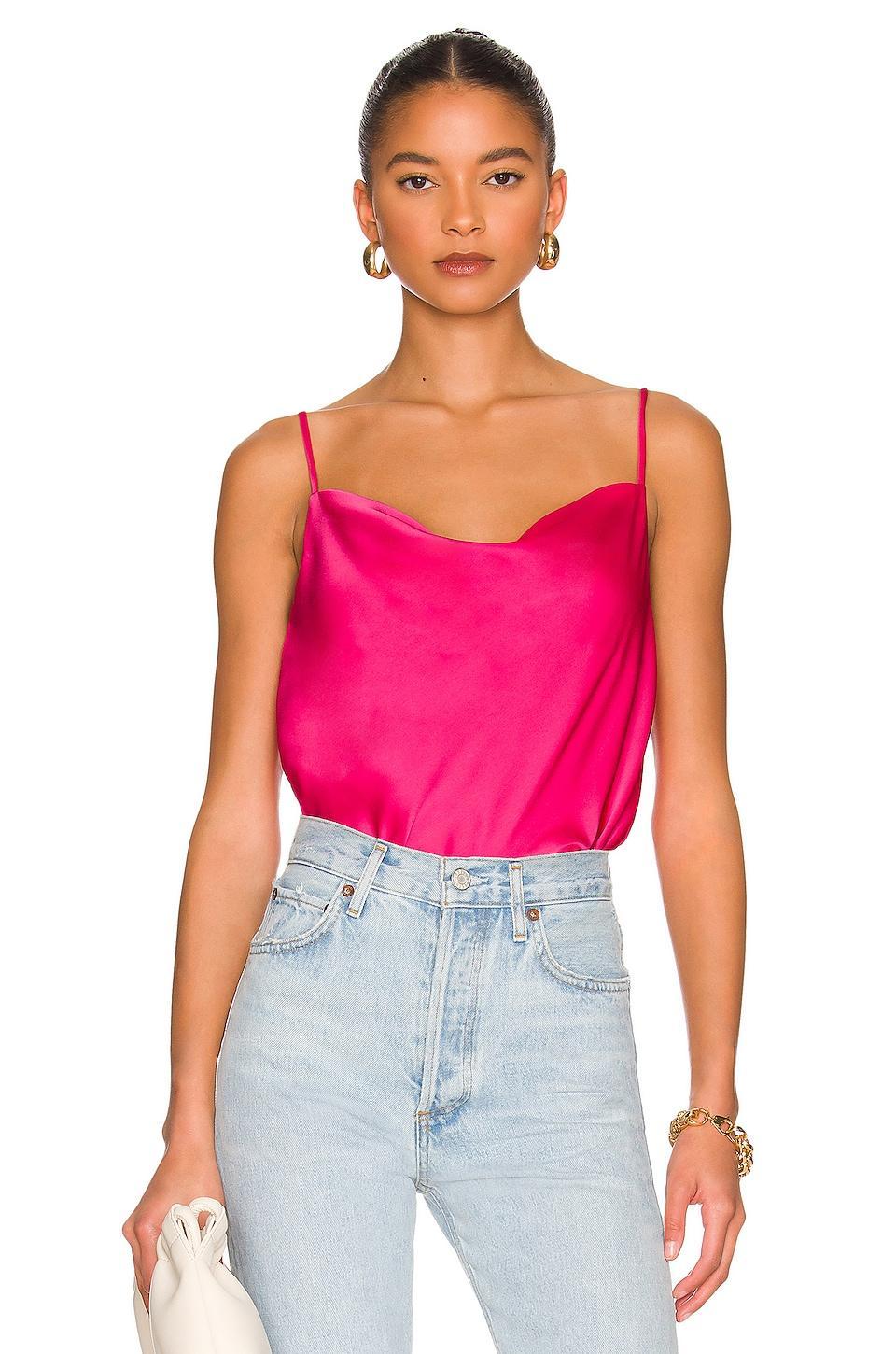 Jorden Satin Top superdown Product Image