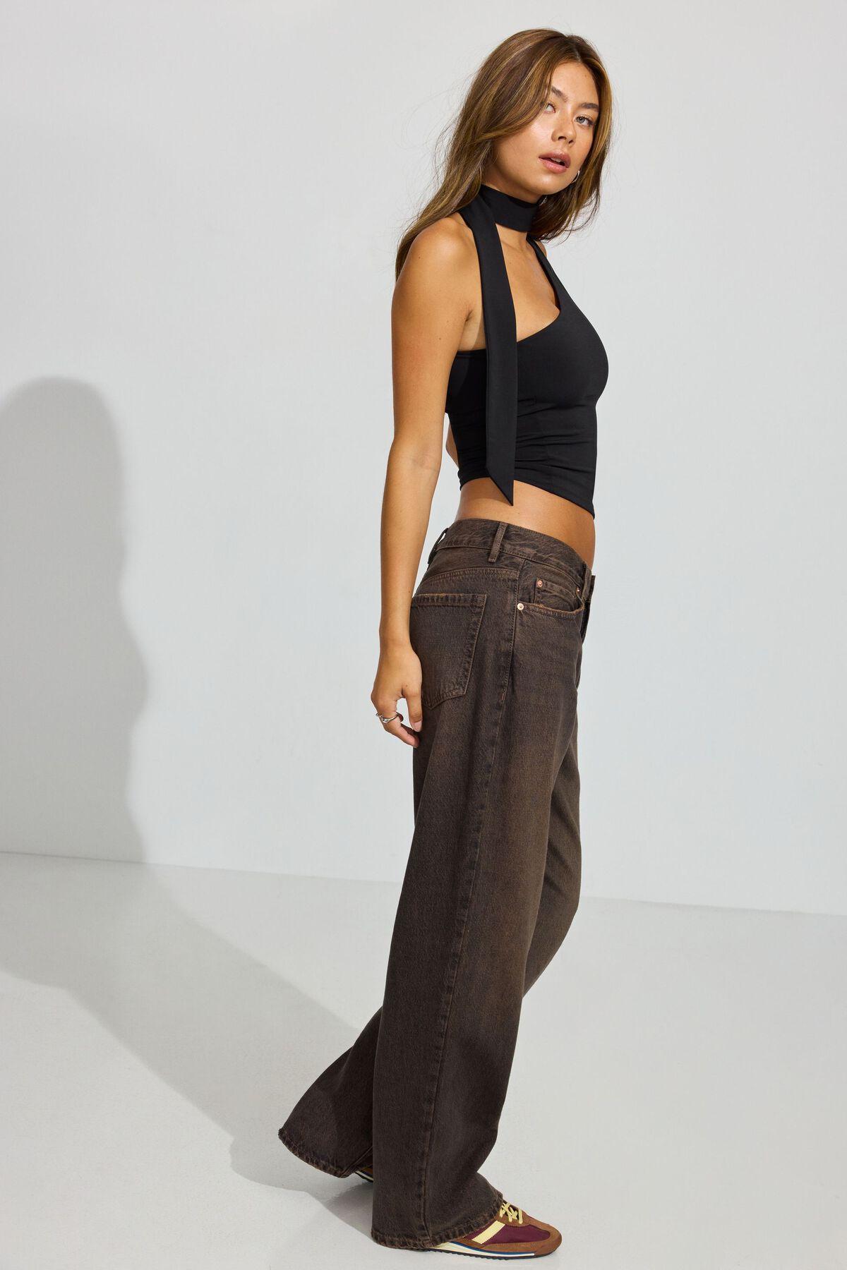 Low Rise Baggy Jeans Product Image
