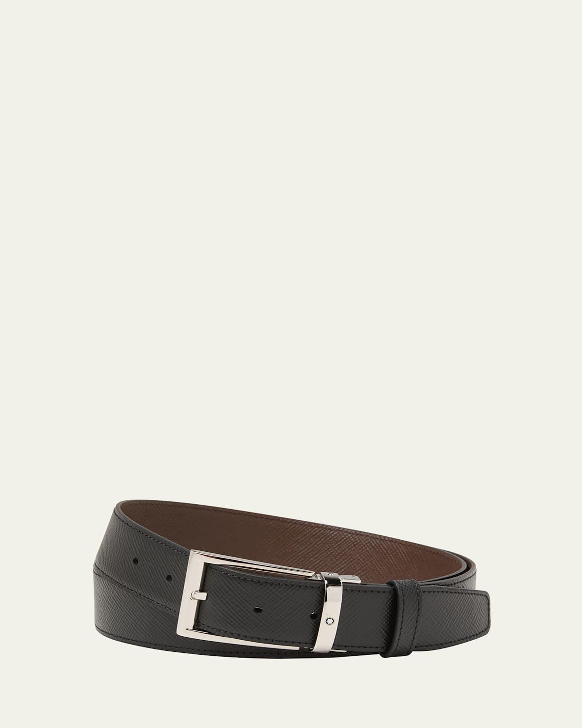 Montblanc Mens Contemporary Reversible Leather Belt Product Image