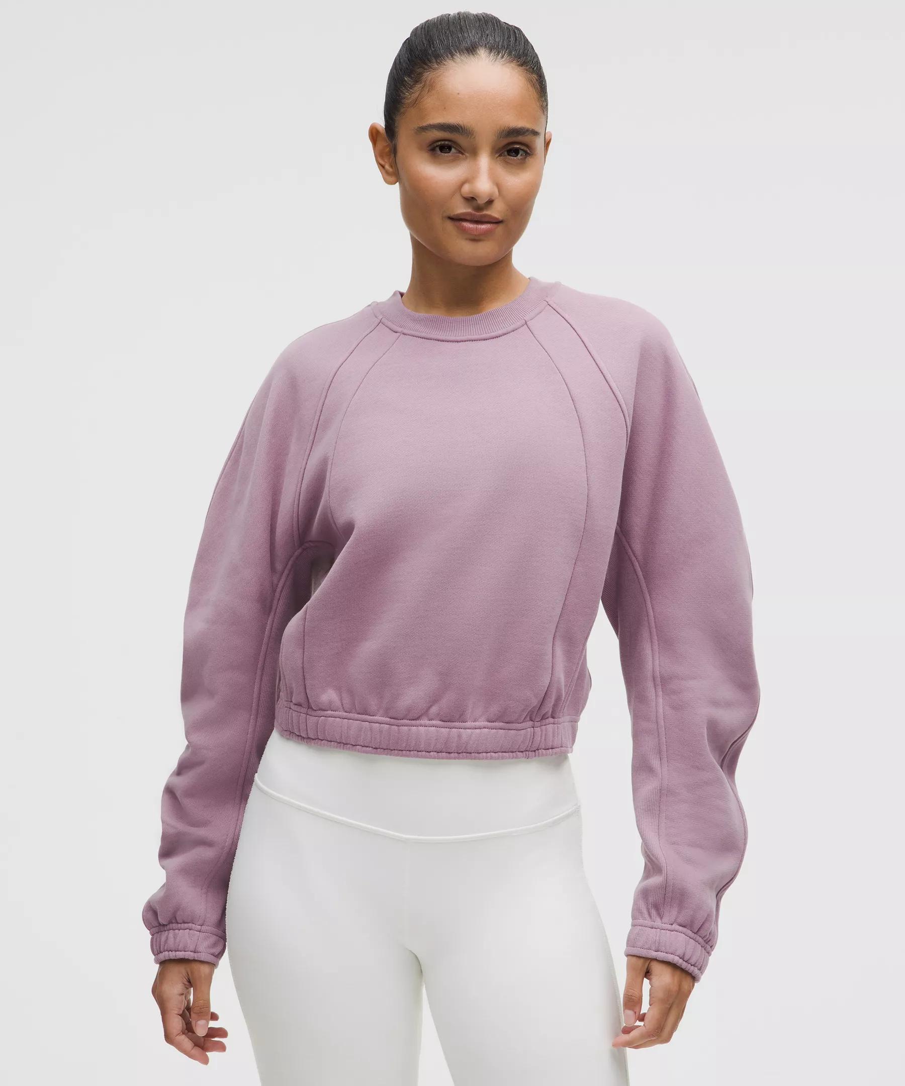 Scuba Cropped Relaxed Crewneck Product Image