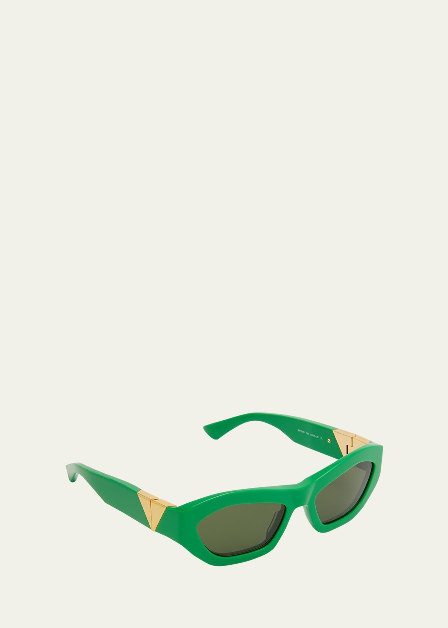 Womens 54MM Geometric Triangle Sunglasses Product Image